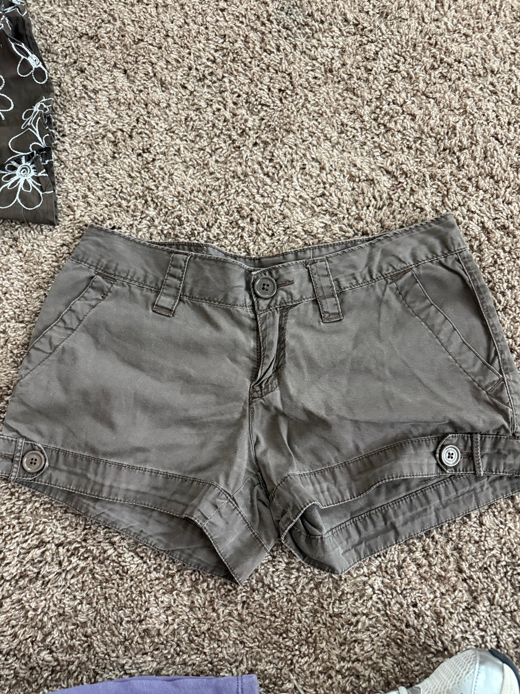 Y2K Union Bay Brown Cargo Shorts