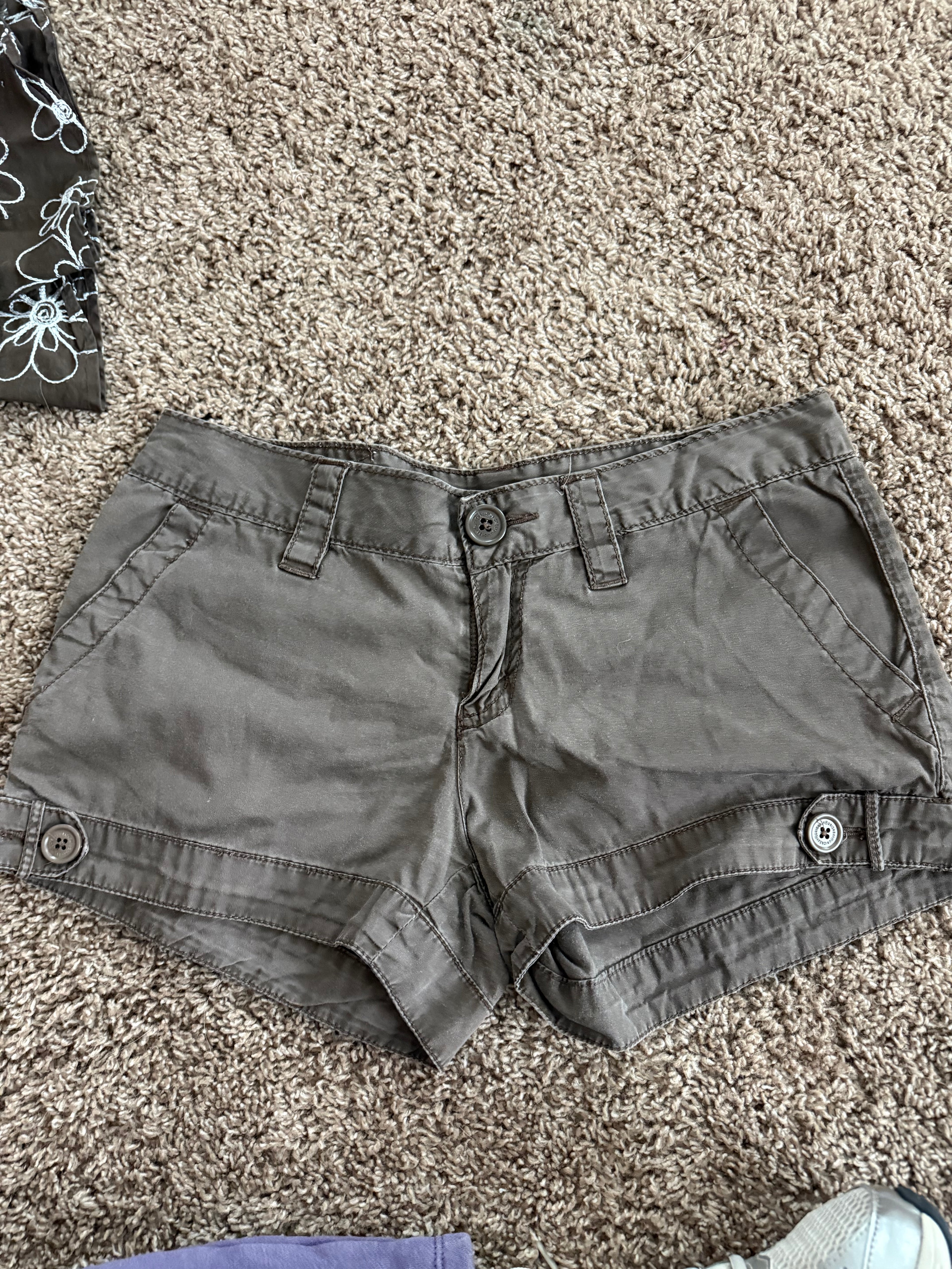Y2K Union Bay Brown Cargo Shorts