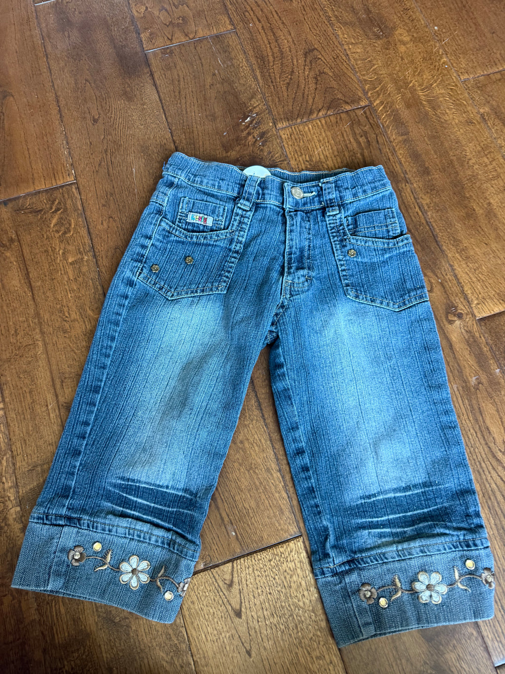 Vintage Lesly Denim Capris