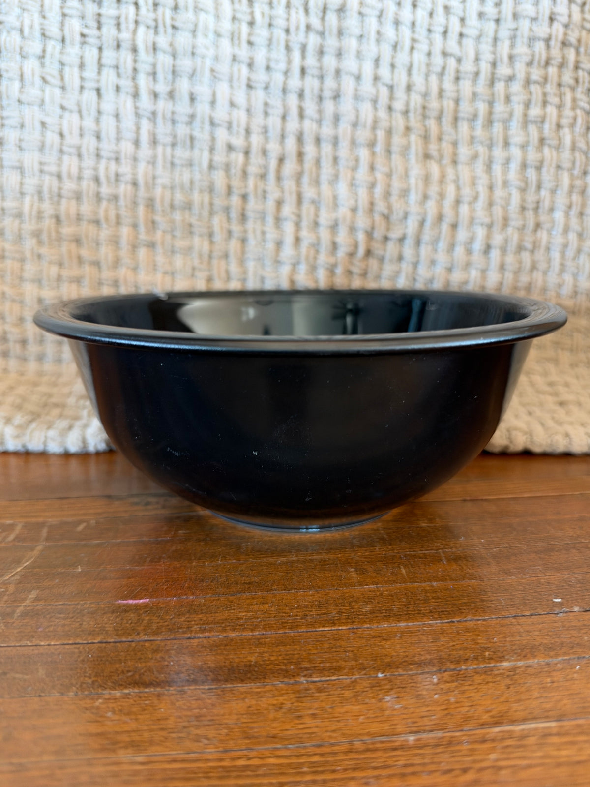 Vintage Pyrex #323 Black Clear Bottom Mixing Bowl