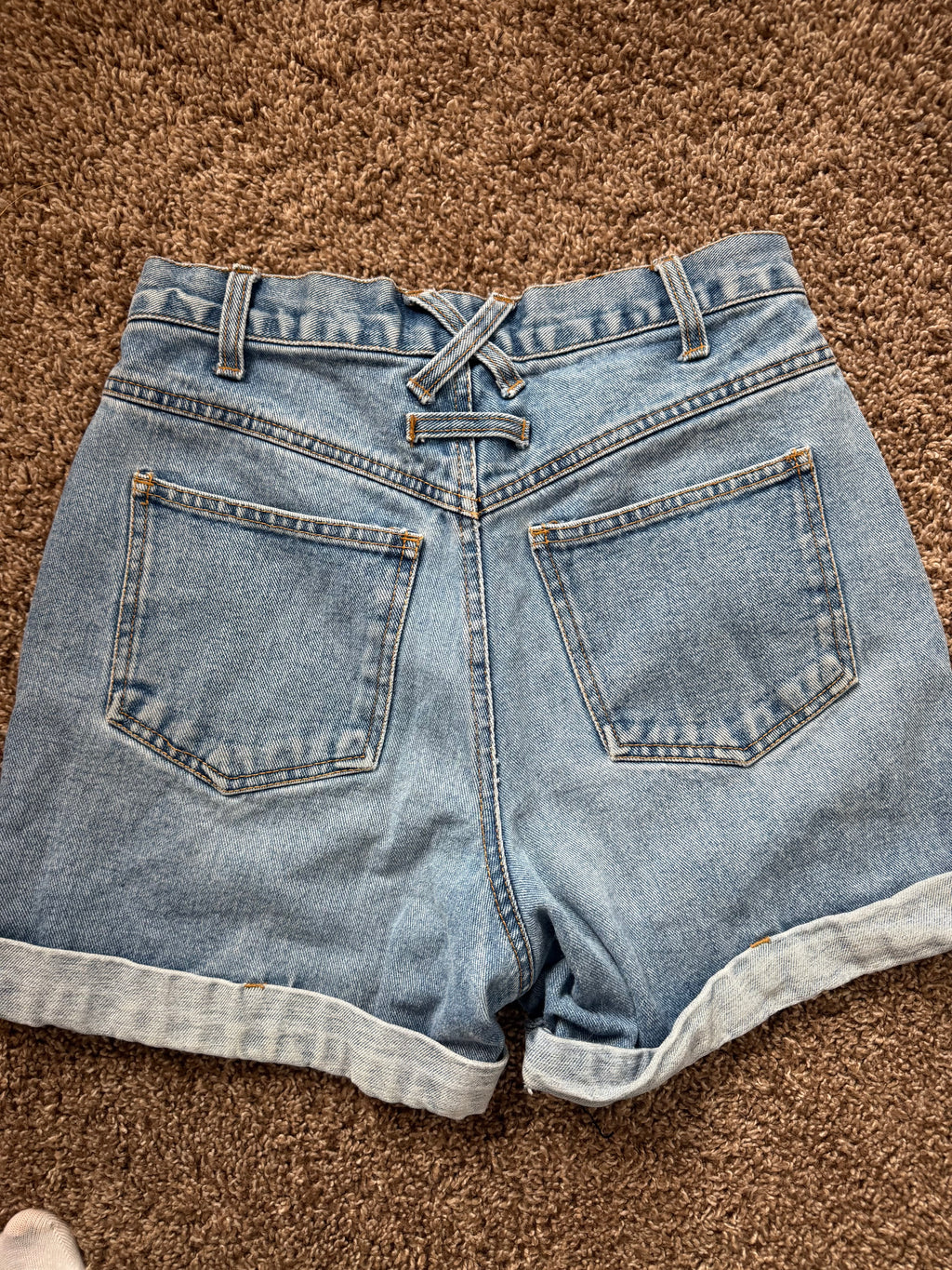 Vintage Detailed Denim Shorts