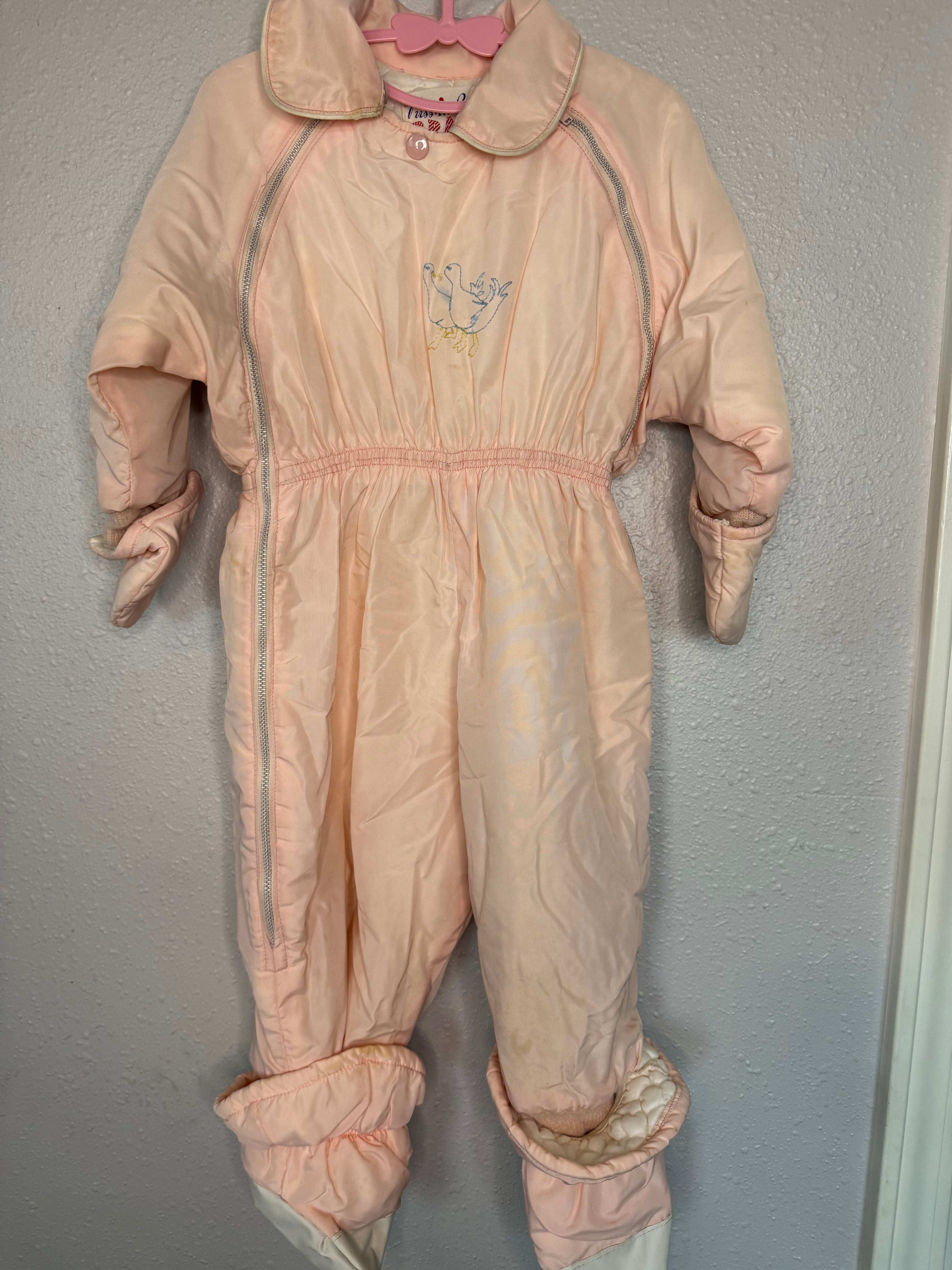 Vintage Geese Snowsuit