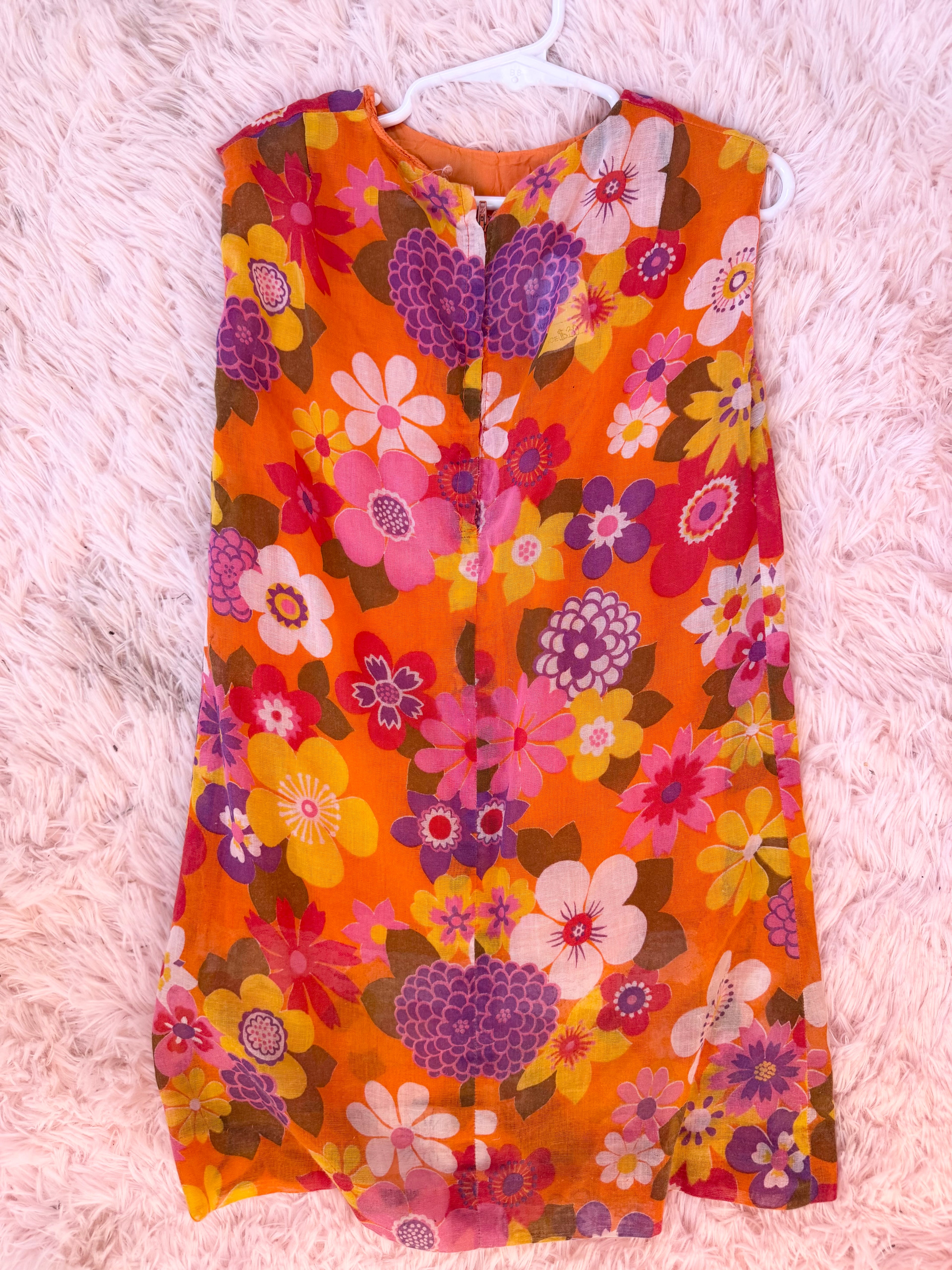 Retro Floral Dress