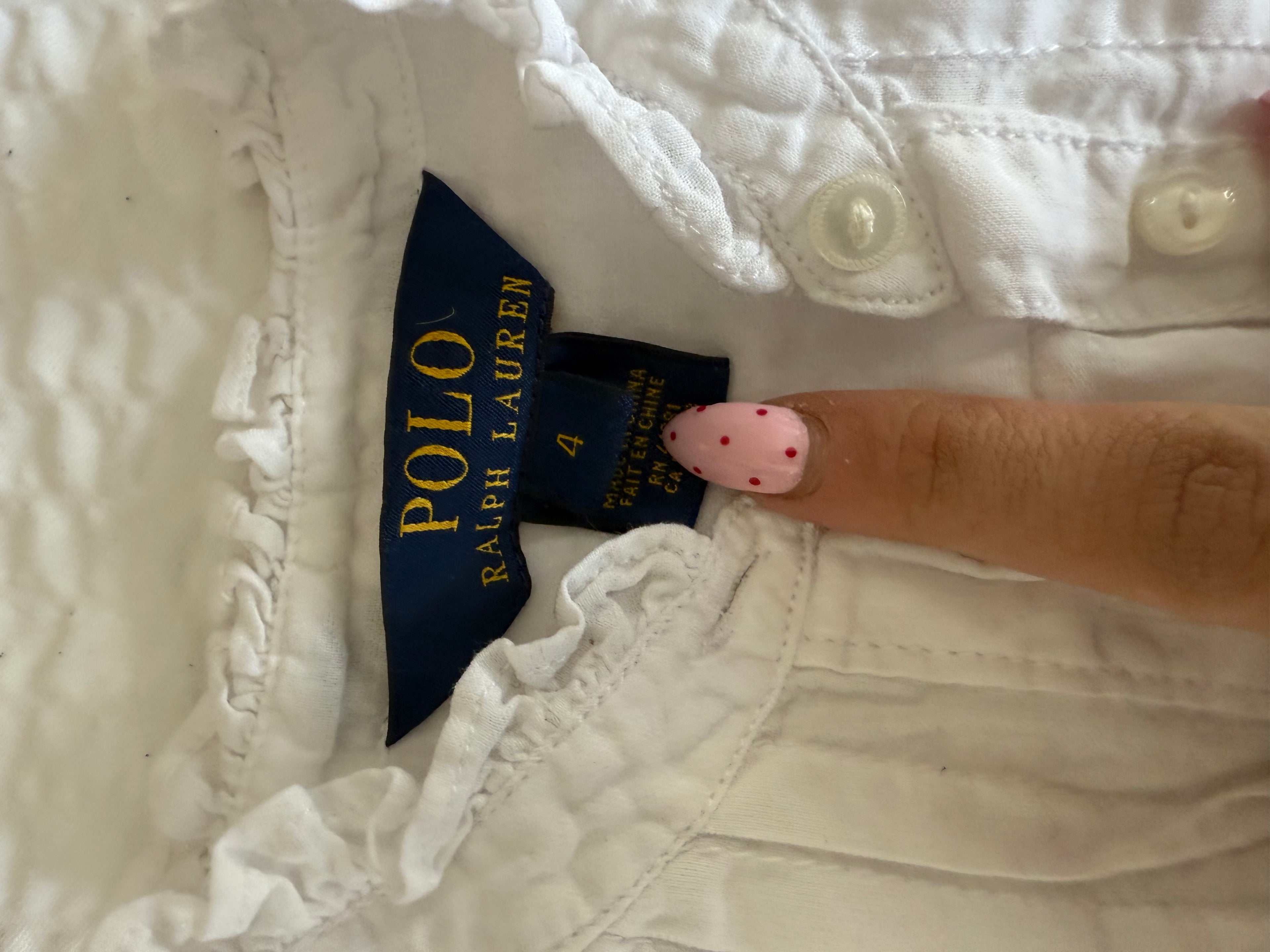 Vintage Ralph Lauren White Blouse