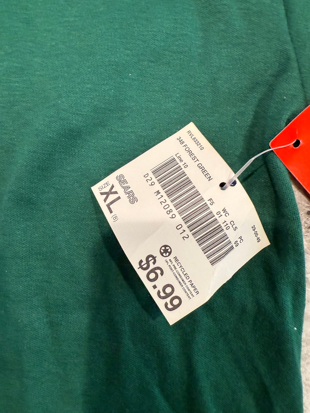 NWT Vintage Green Turtleneck