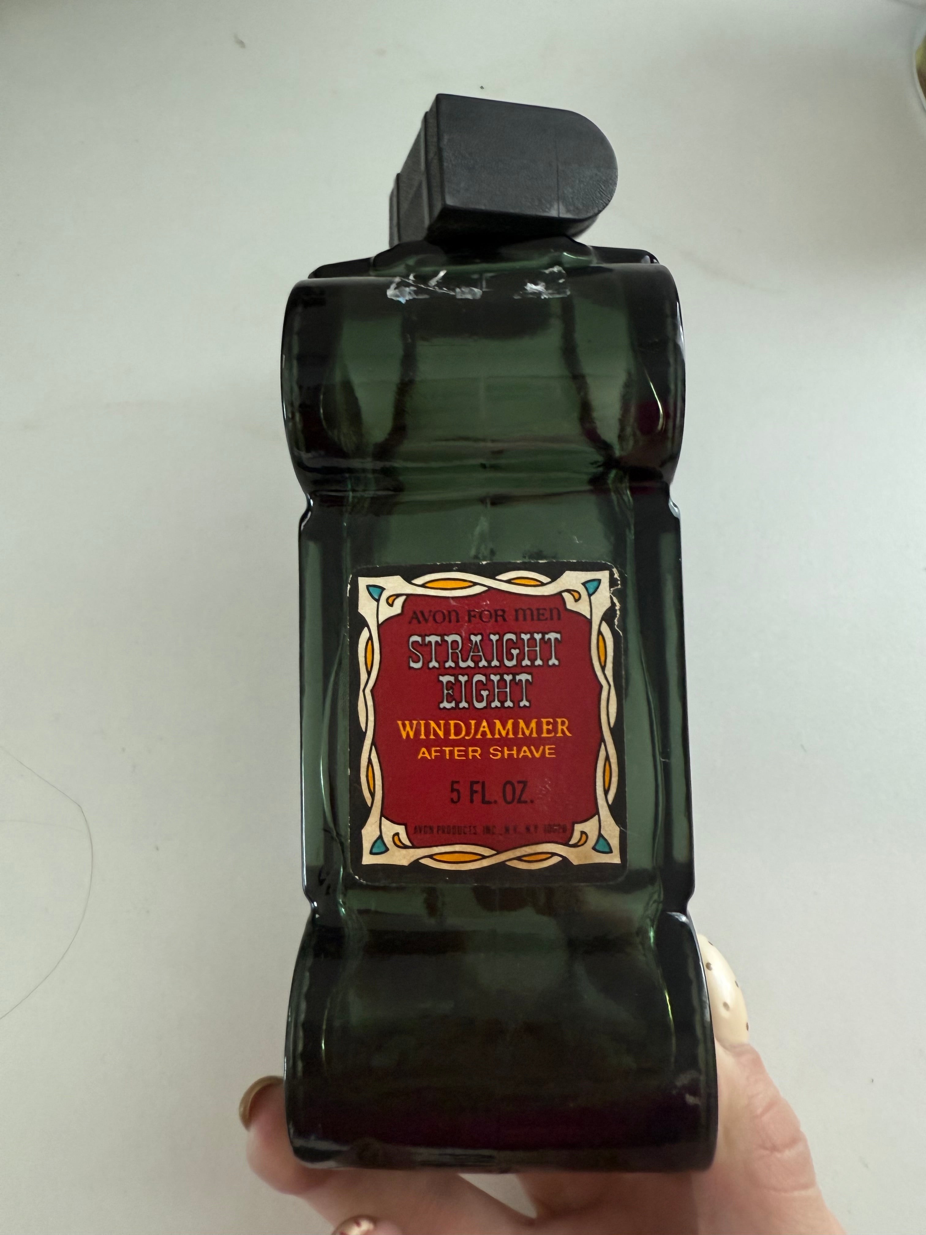 Antique Glass Aftershave Car Bottle