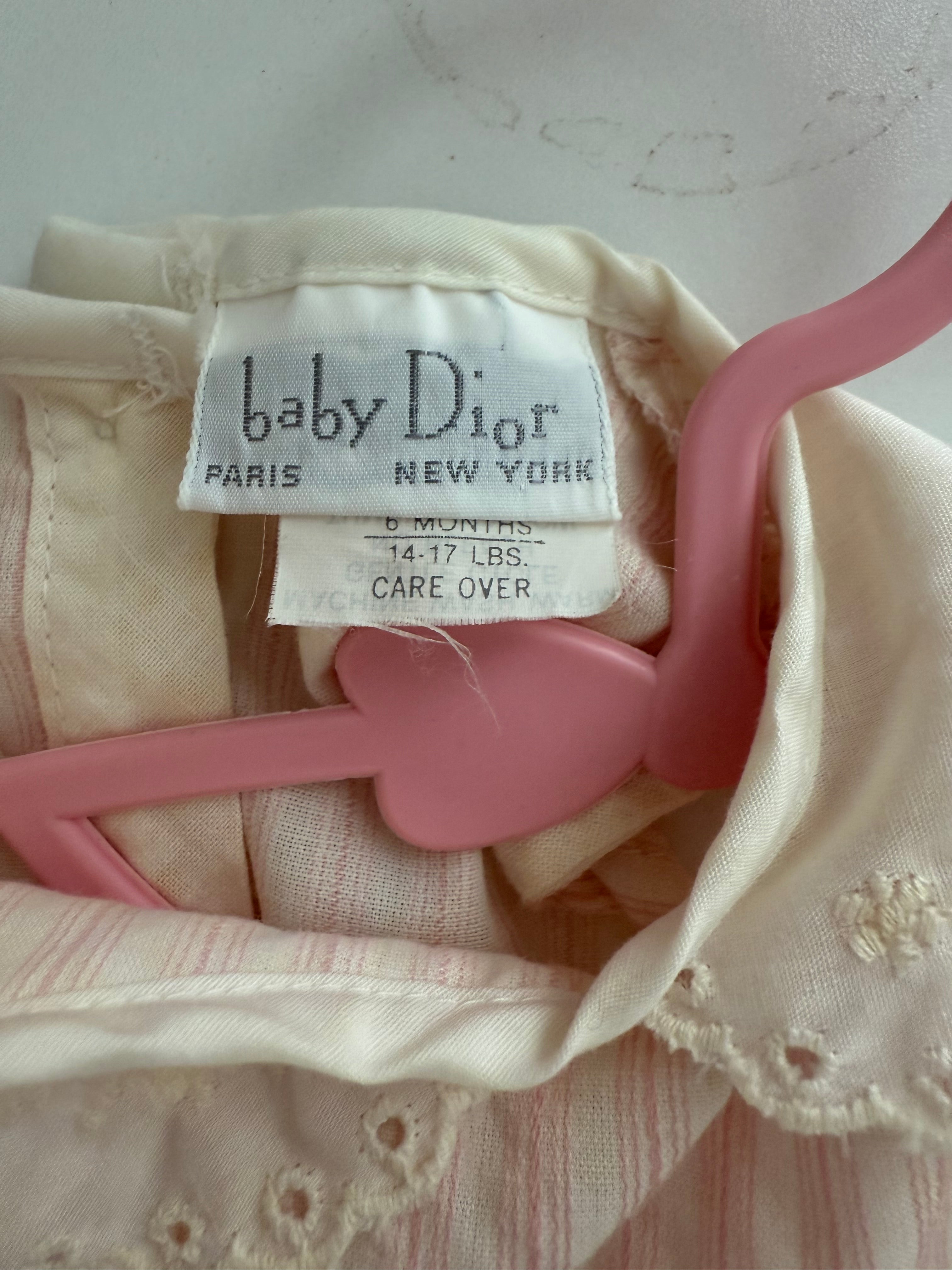 Vintage Baby Dior Pink Bubble
