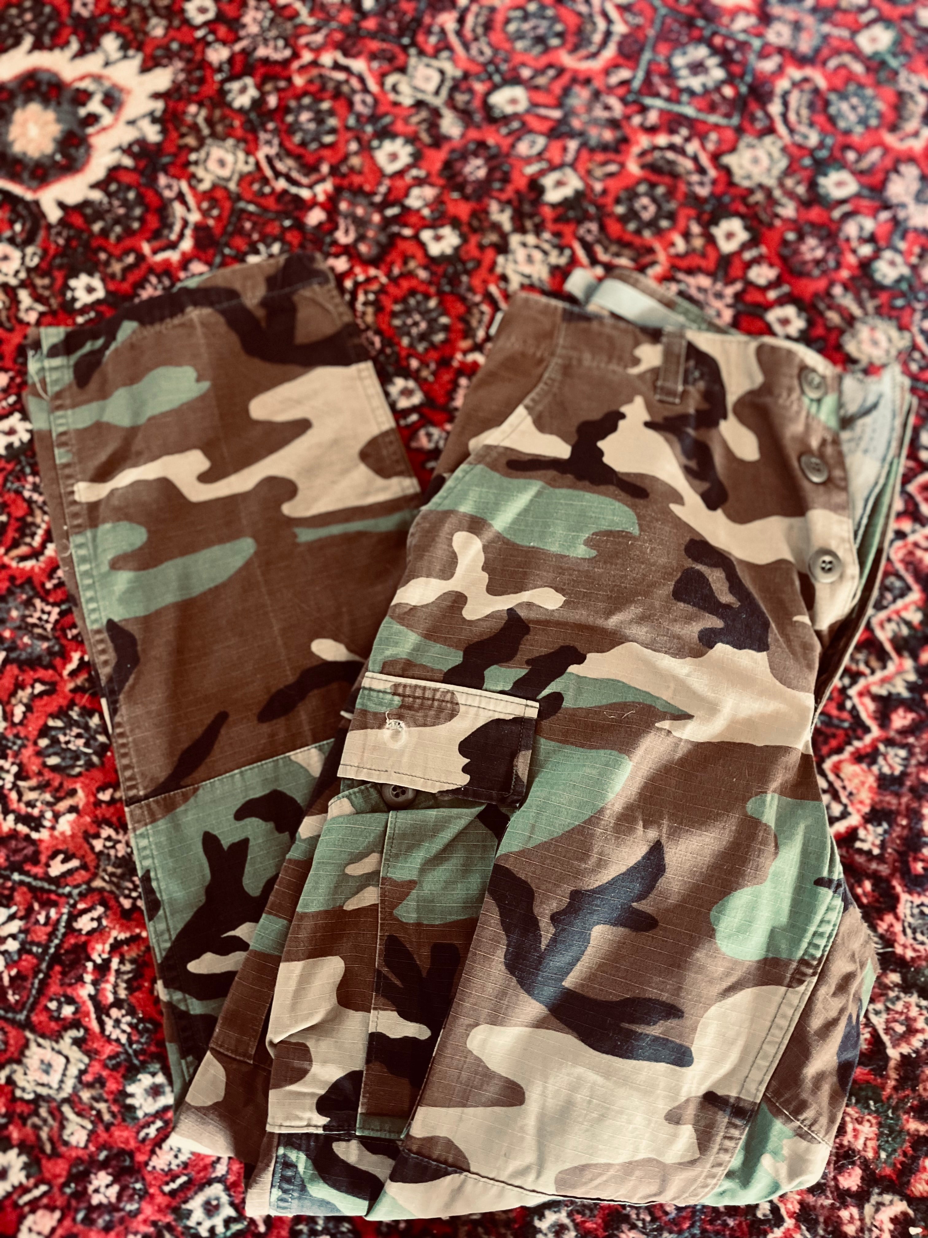 Vintage Camo Cargo Pants