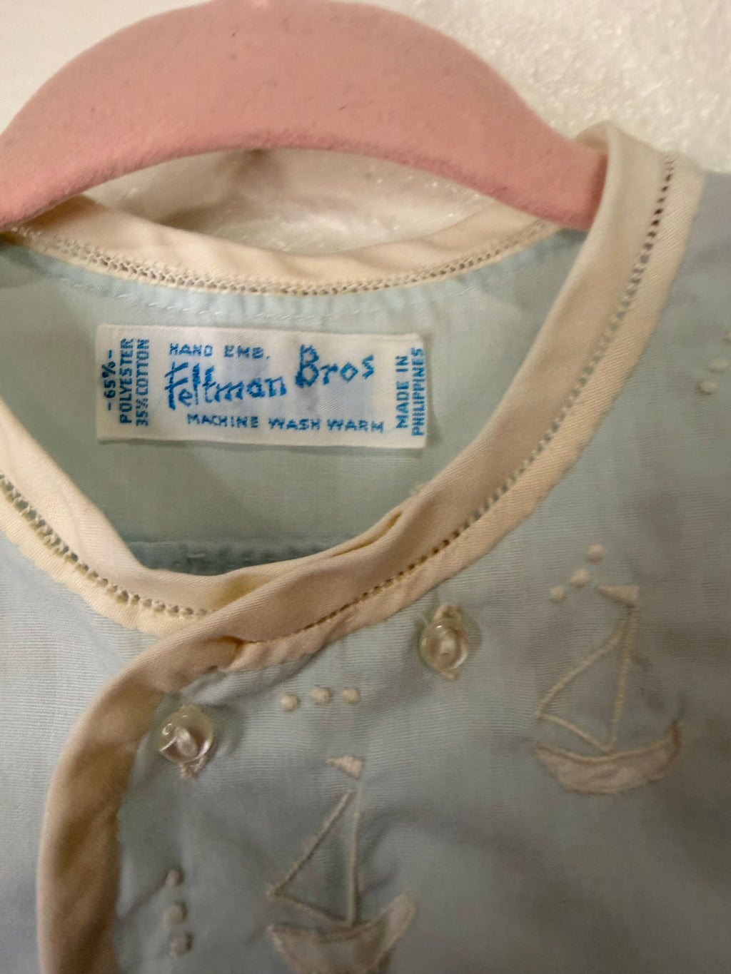 Vintage Feltman Bros Sailing Top