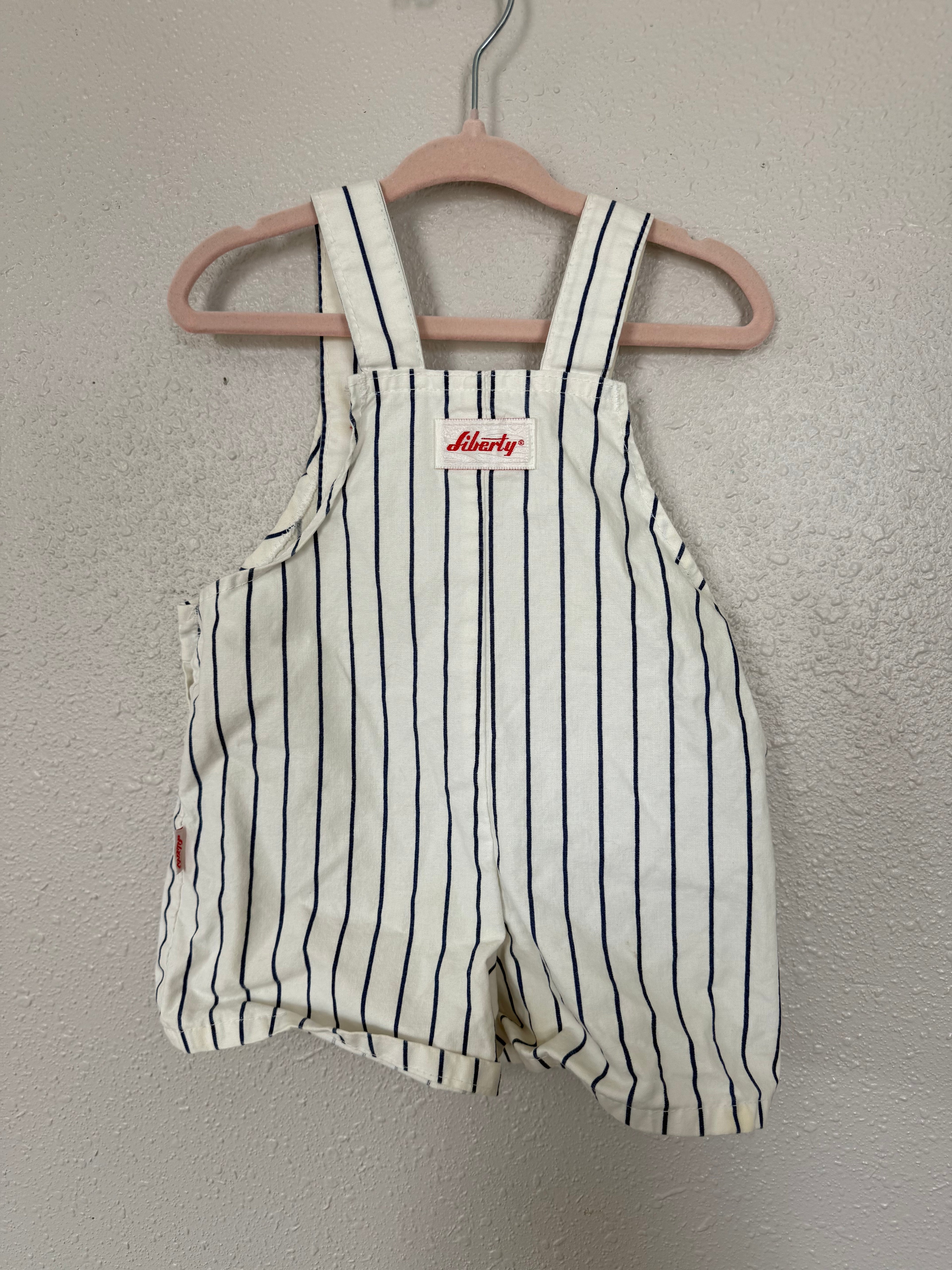 Vintage Baseball Character Overalls