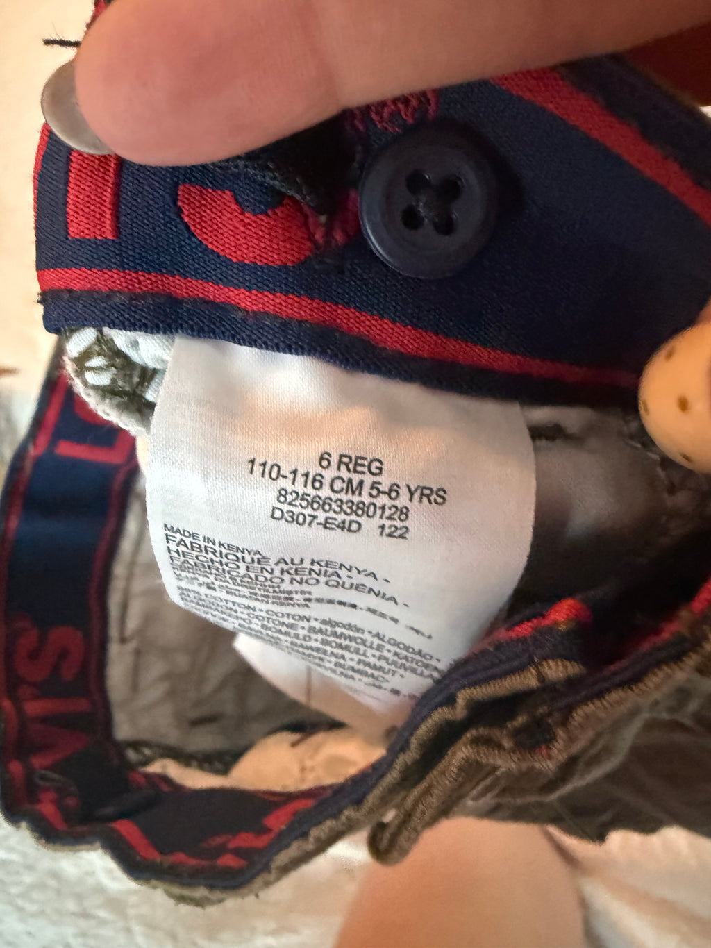 Y2K Camo Levi’s Shorts