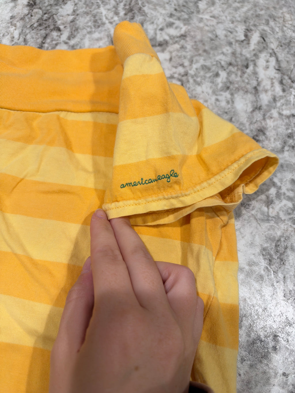 Y2K American Eagle Boatneck Shirt