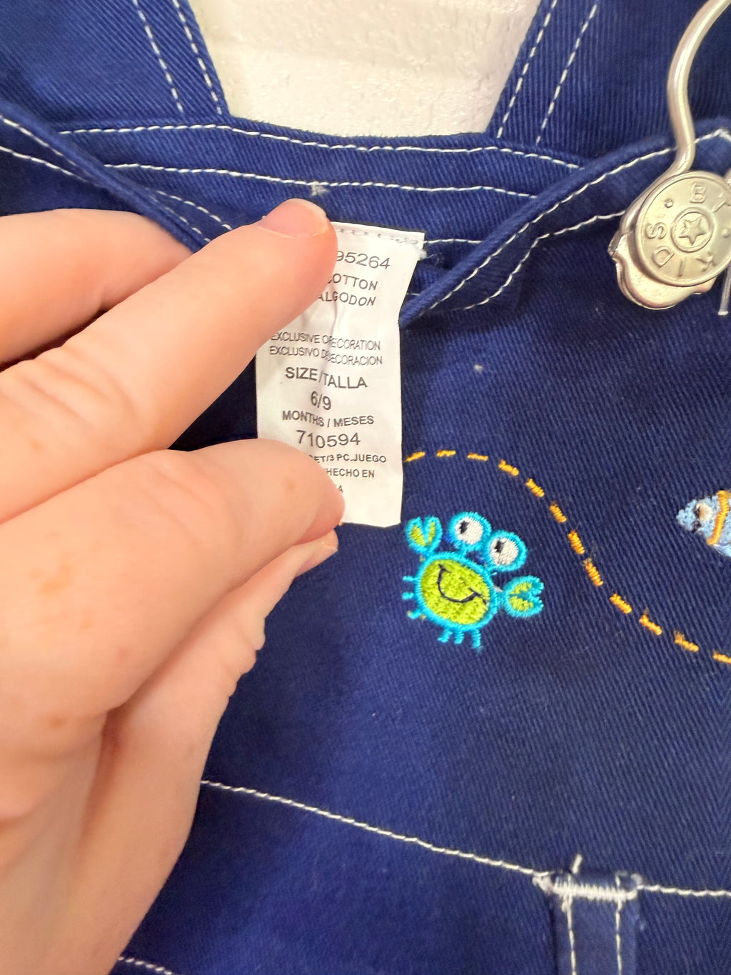 Vintage Sea themed Shortalls