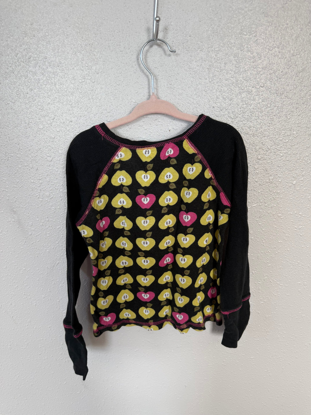 Y2K Apple Long Sleeve Top