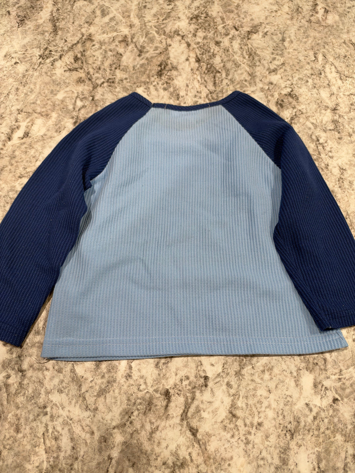 Y2K MaryKate and Ashley Waffle Long Sleeve Tee