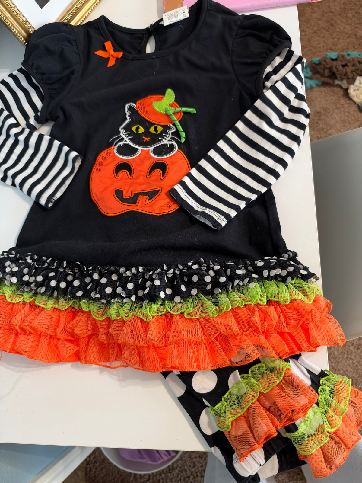 Y2K Halloween Patterned Set
