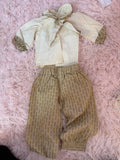 Vintage Brown Heart Set