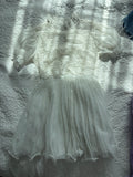 Vintage Sears White Lace Dress