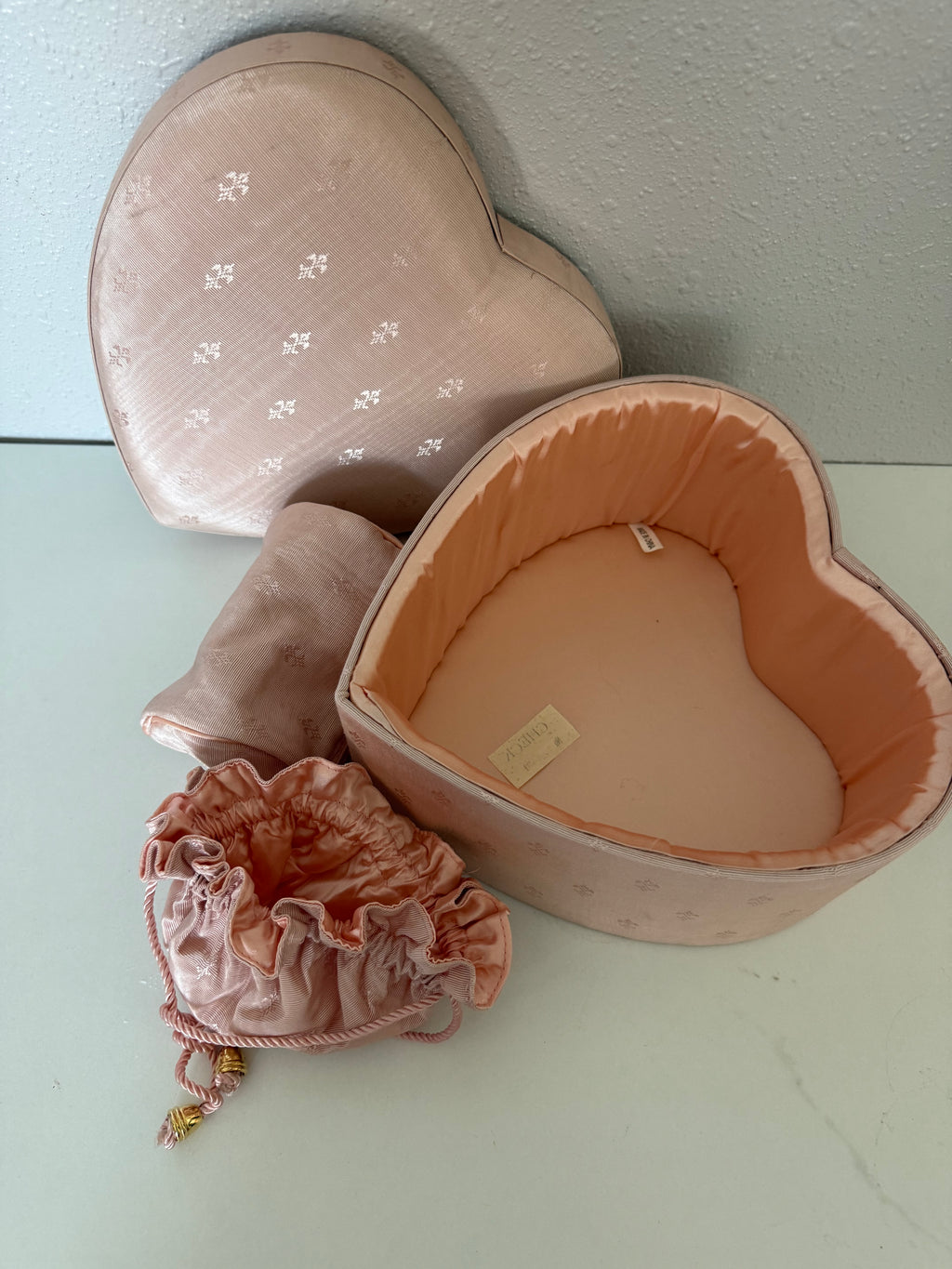 Heart Shaped Keepsake/Vanity Box