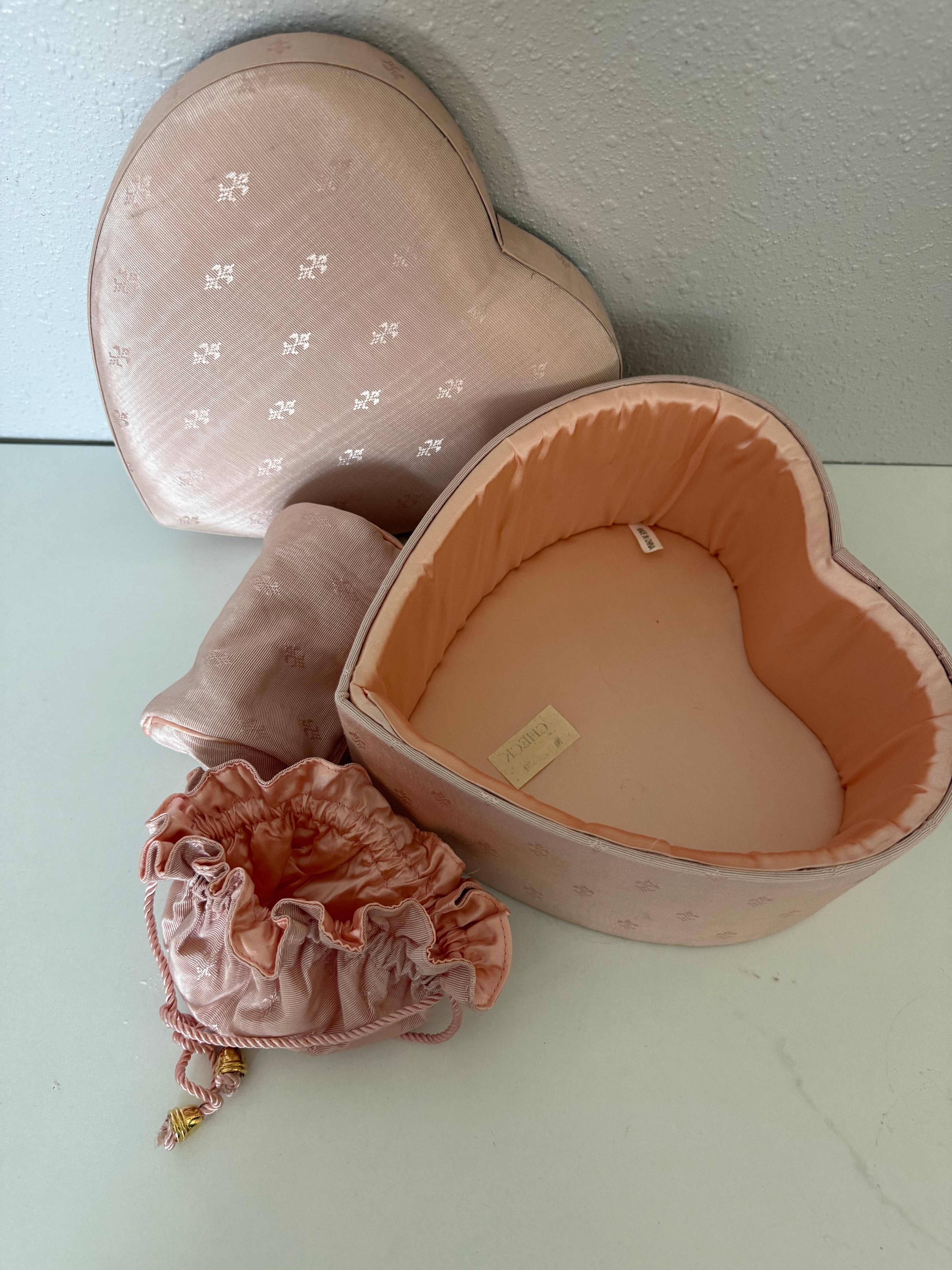 Heart Shaped Keepsake/Vanity Box