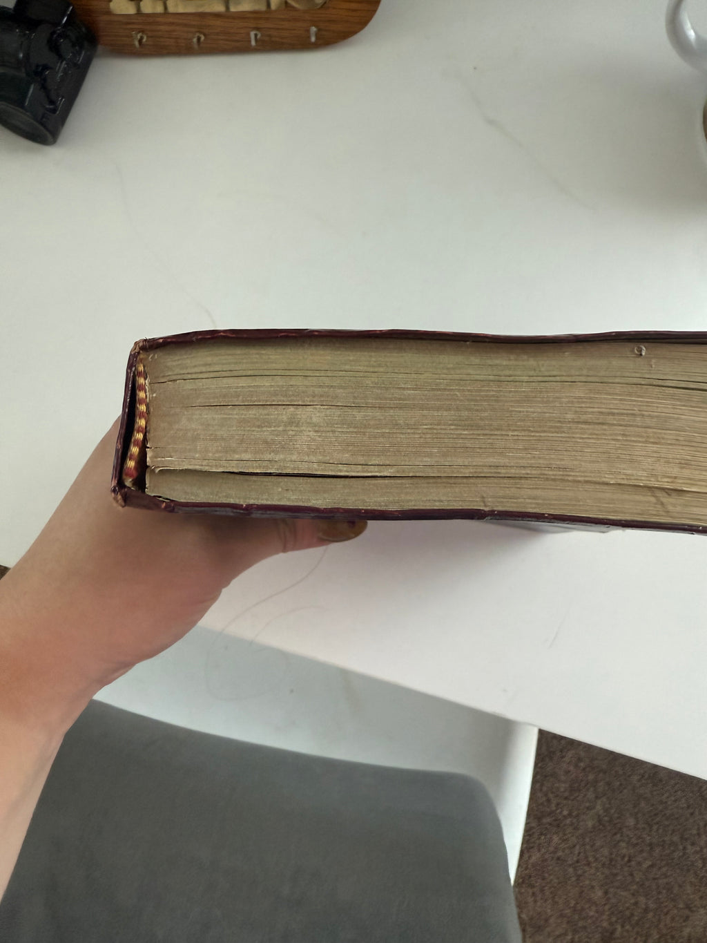 1976 Leather Bible