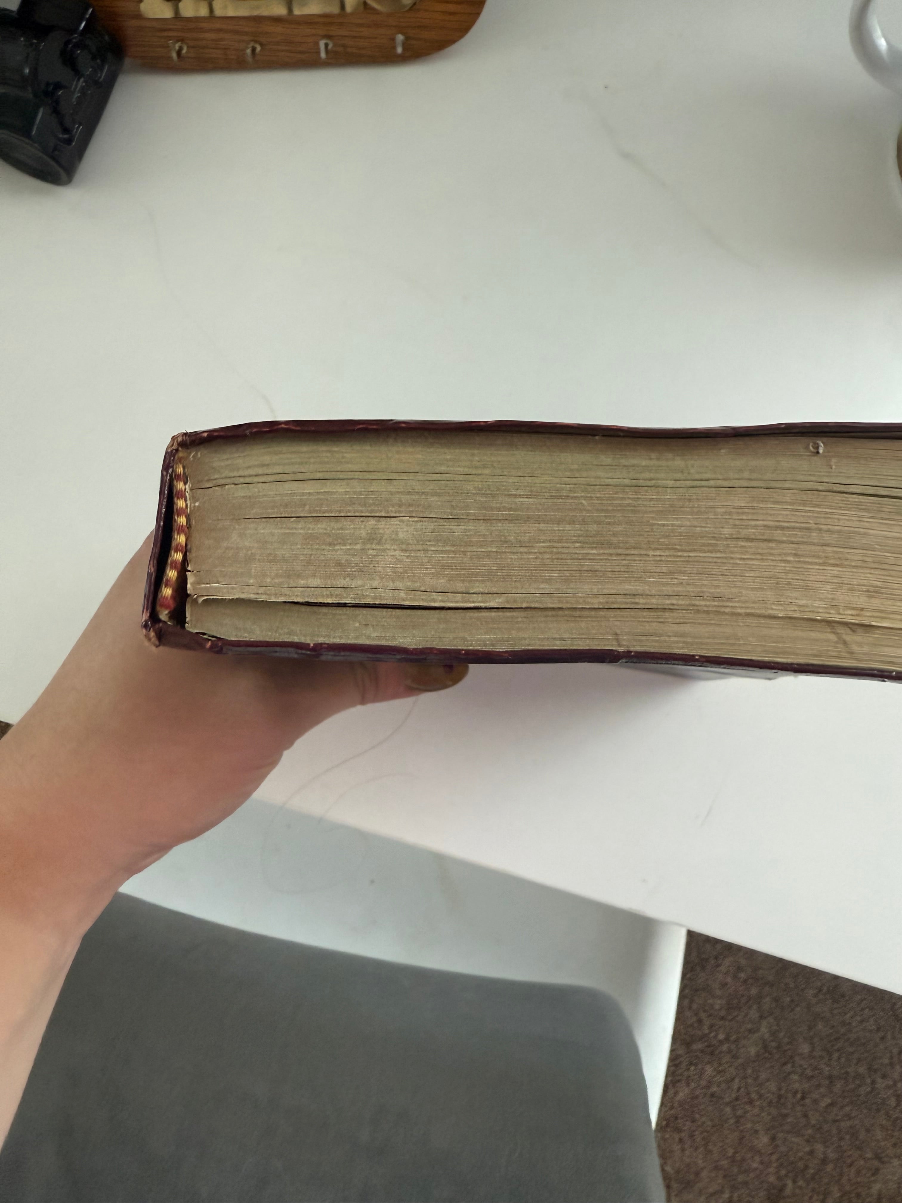 1976 Leather Bible