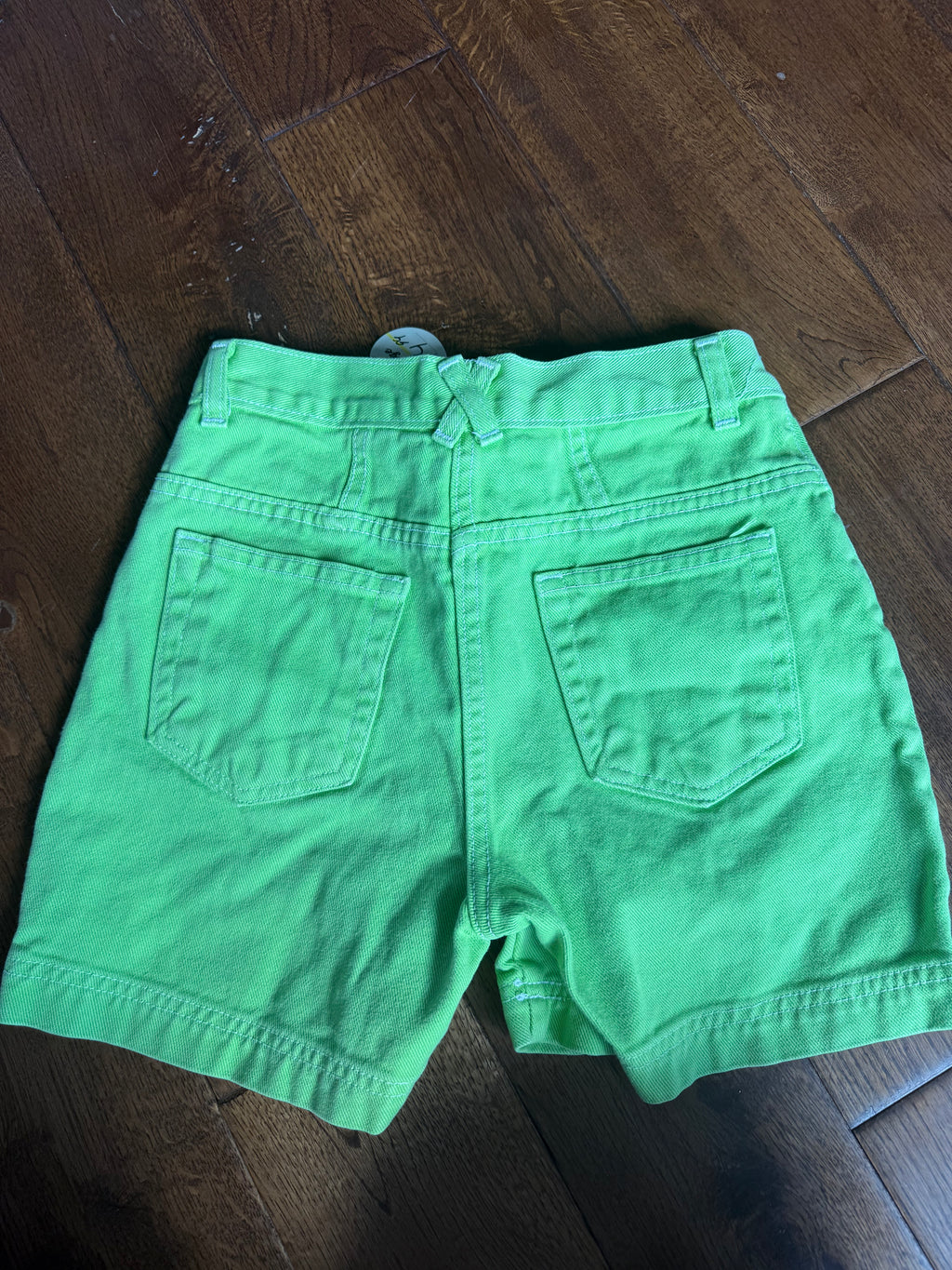 Vintage Lime Green Shorts