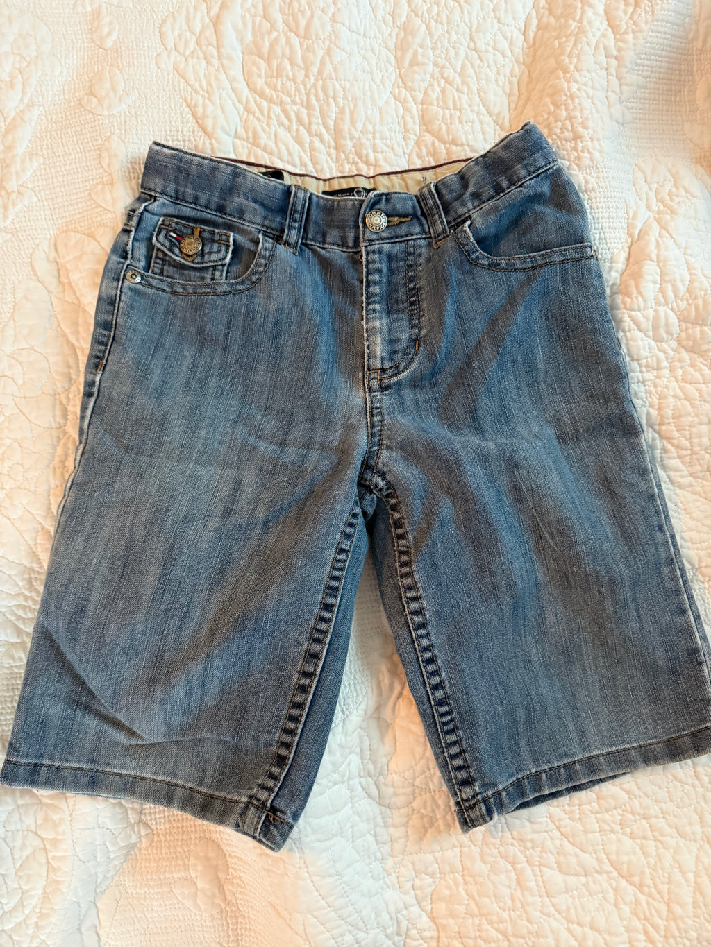 Y2K Tommy Denim Pocket Detailed Shorts
