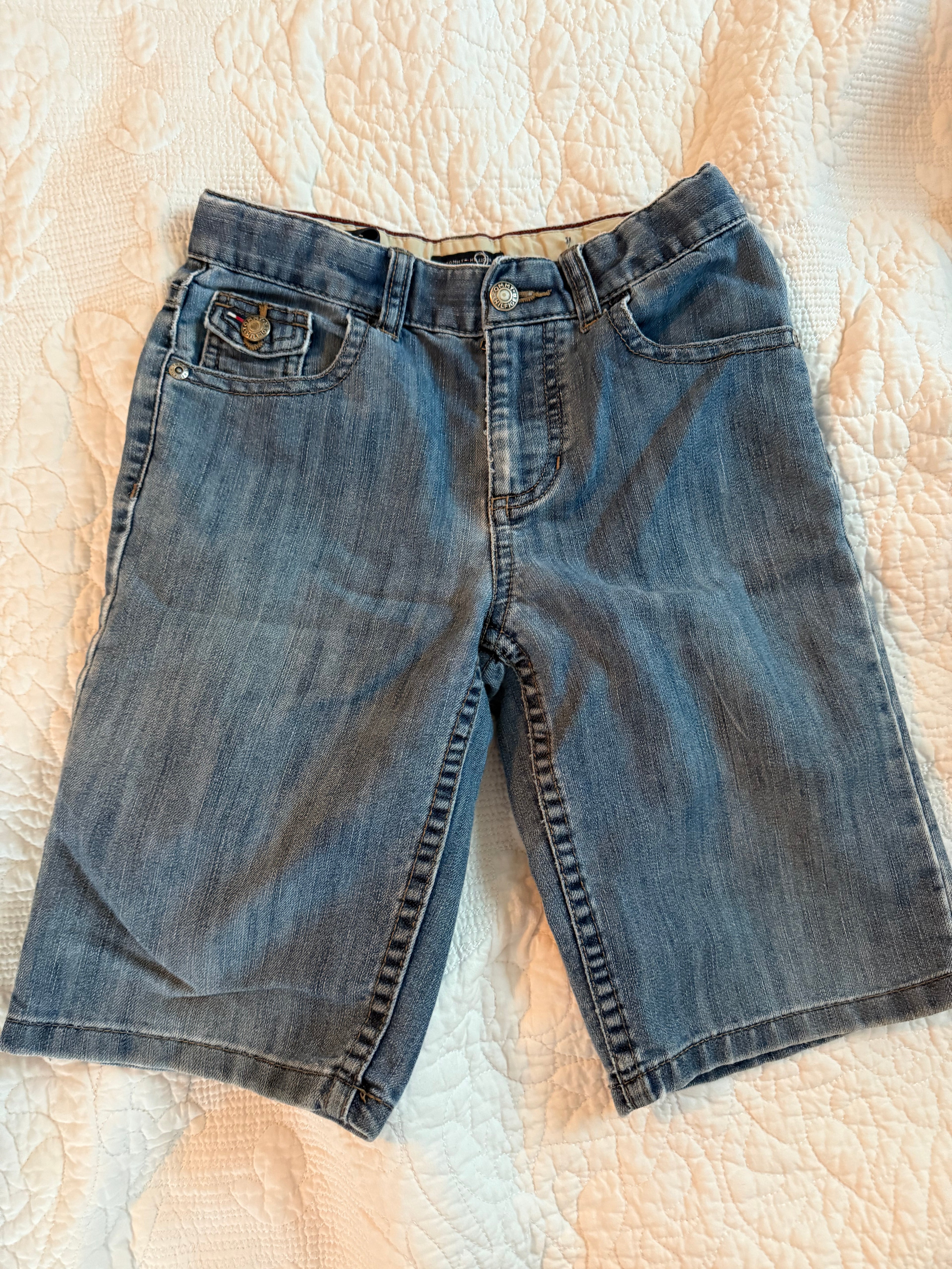 Y2K Tommy Denim Pocket Detailed Shorts