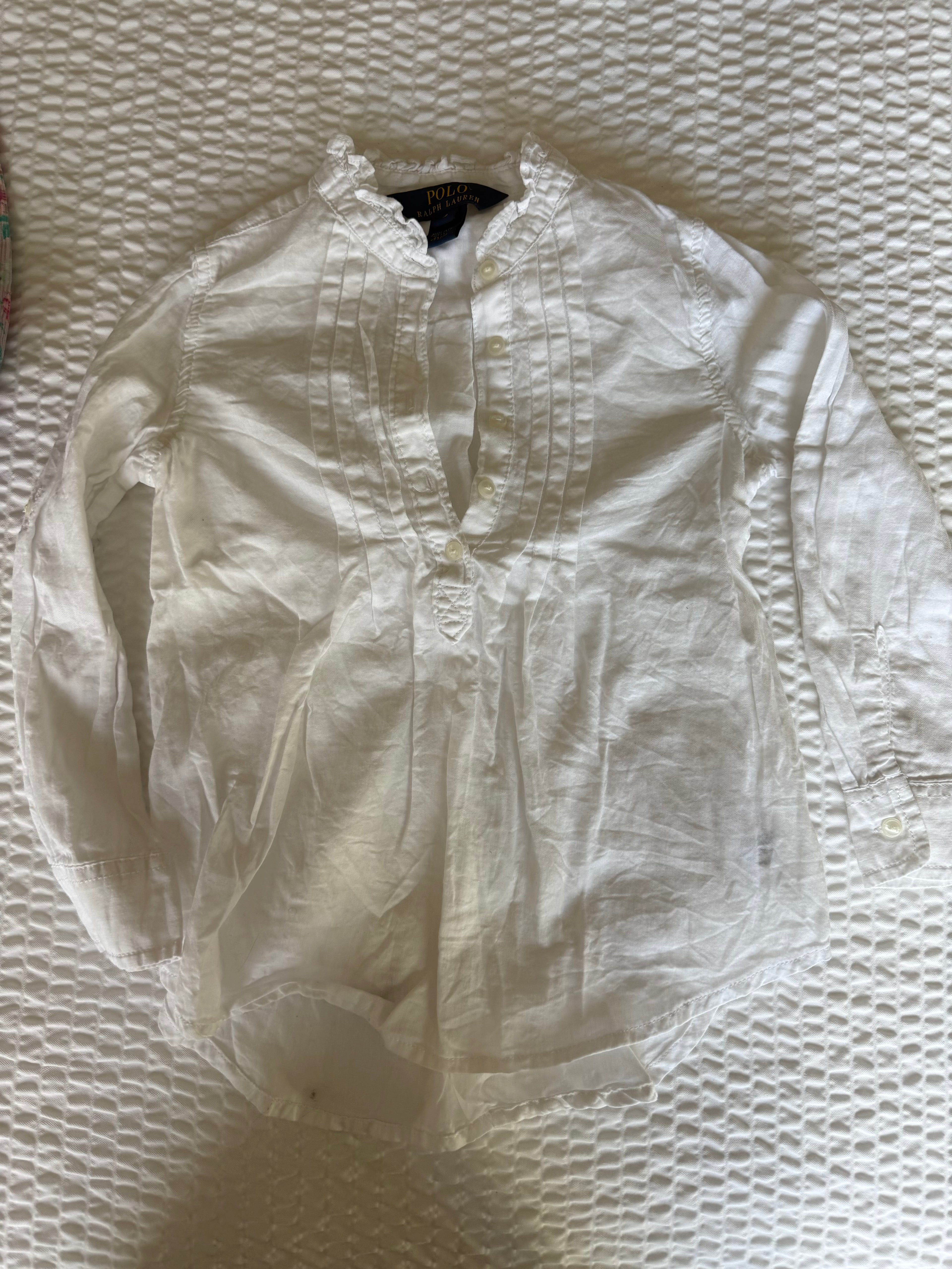 Vintage Ralph Lauren White Blouse