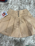 Vintage NWT Pleated Khaki Skirt