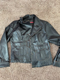 Vintage Black Leather Jacket