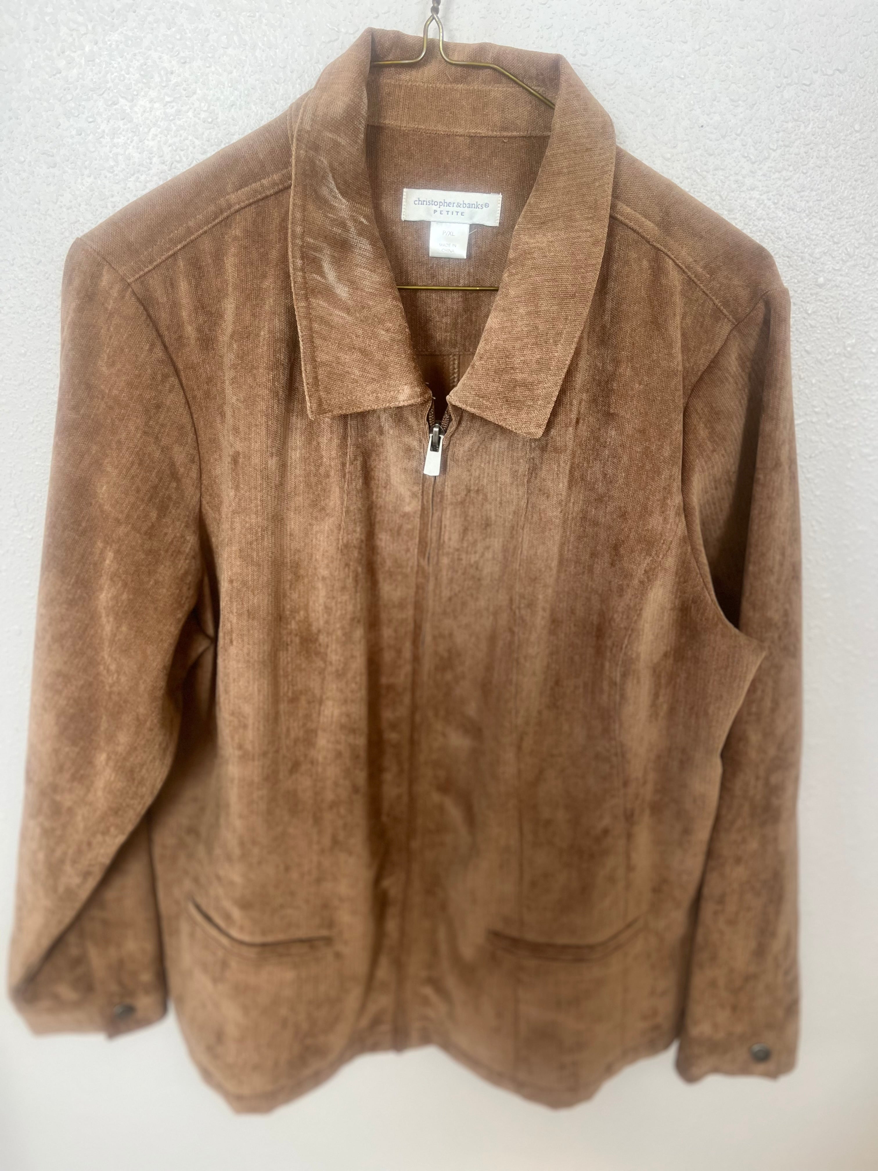 Y2K Christoper Banks Brown Jacket