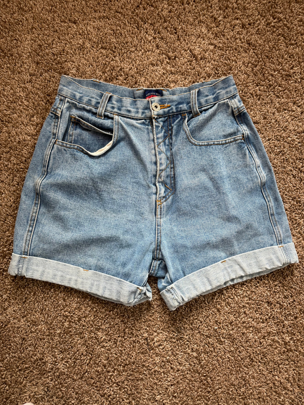 Vintage Detailed Denim Shorts