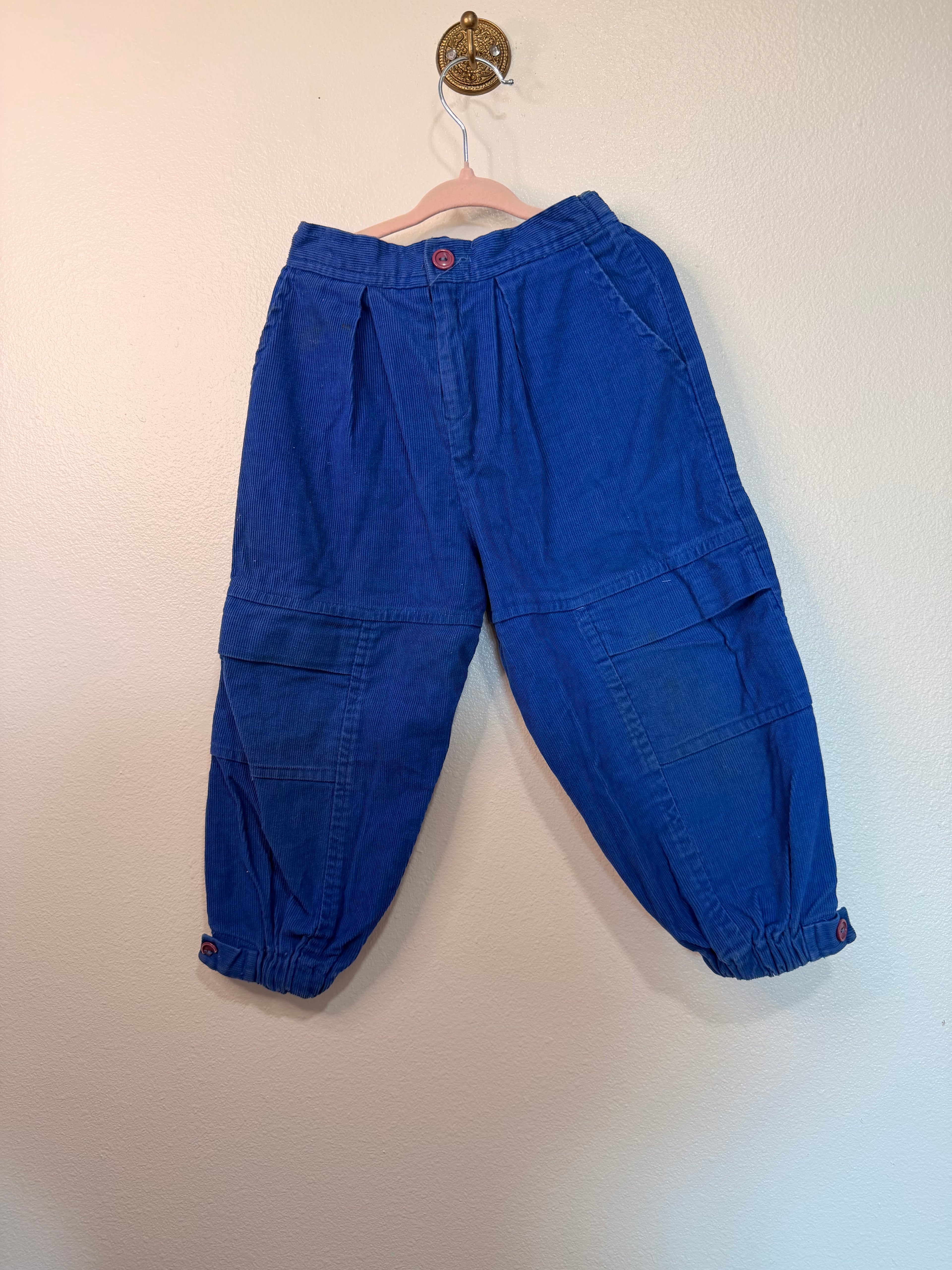 Vintage Blue Corduroy Pants