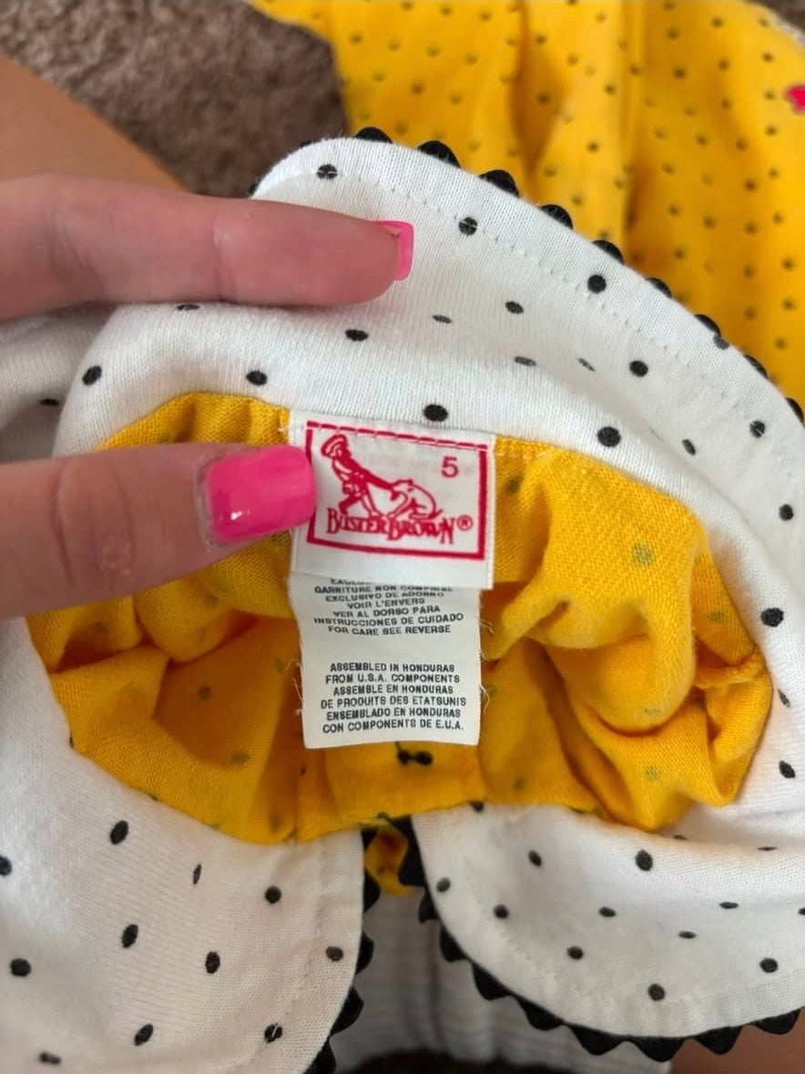 Vintage Bee Polka Dot Dress