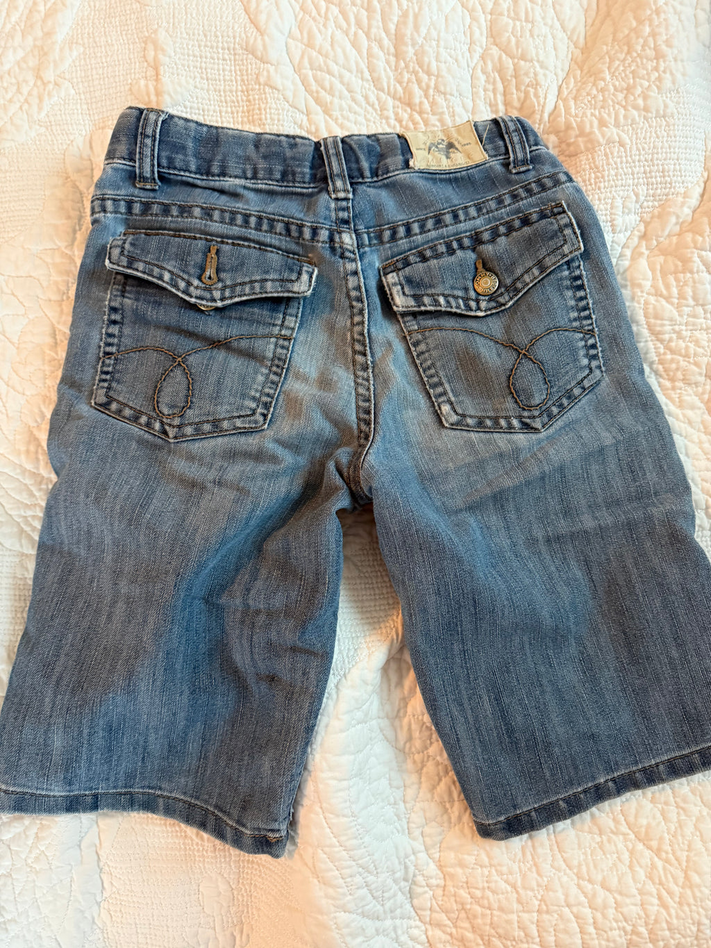 Y2K Tommy Denim Pocket Detailed Shorts