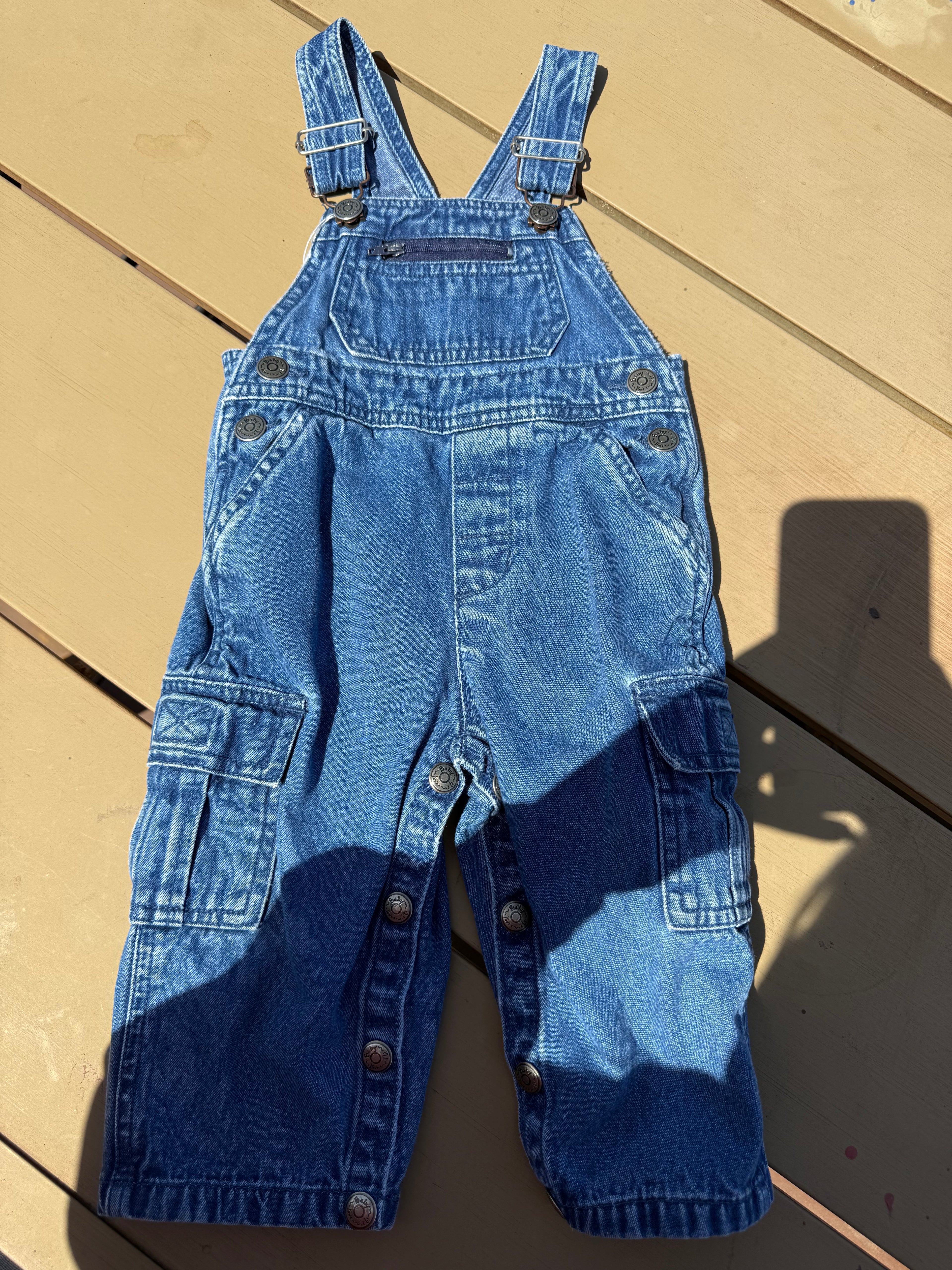 Vintage Denim Overalls
