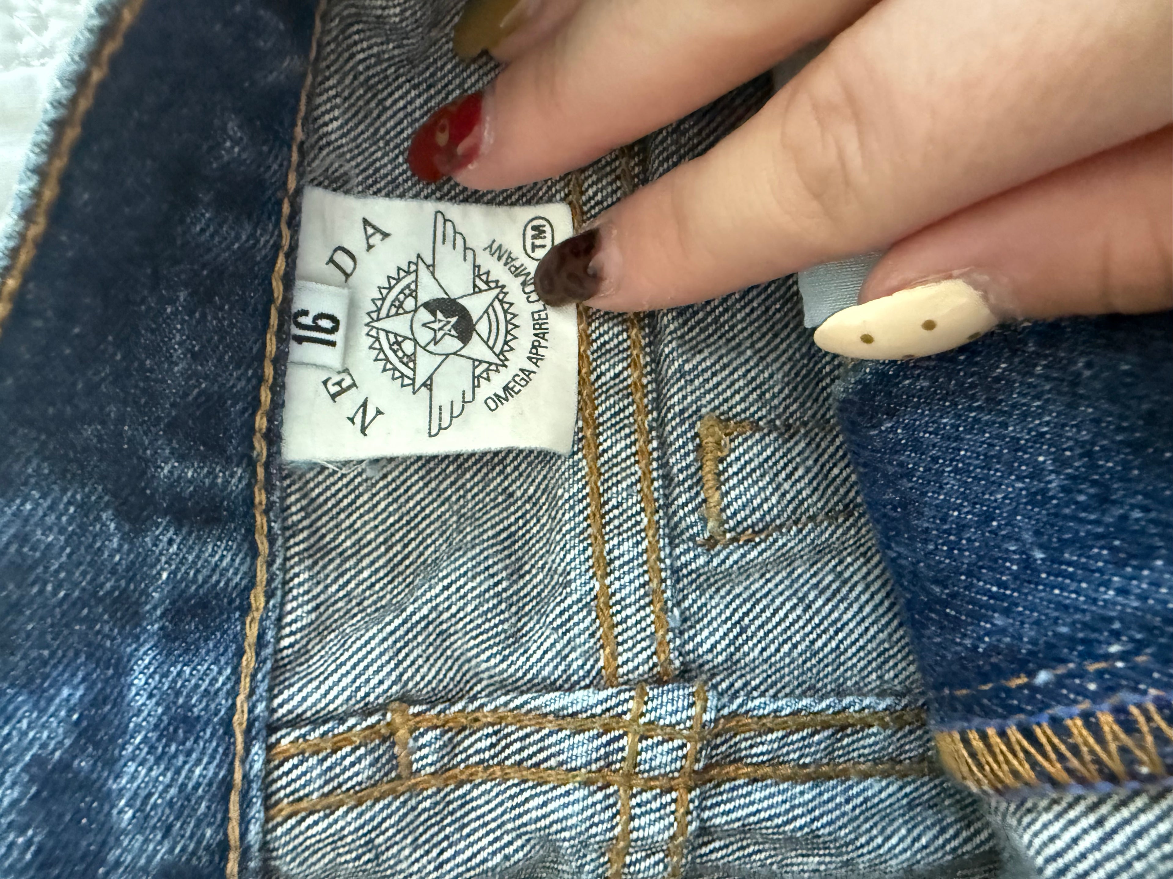 Vintage Nevada Dark Wash Denim Shorts