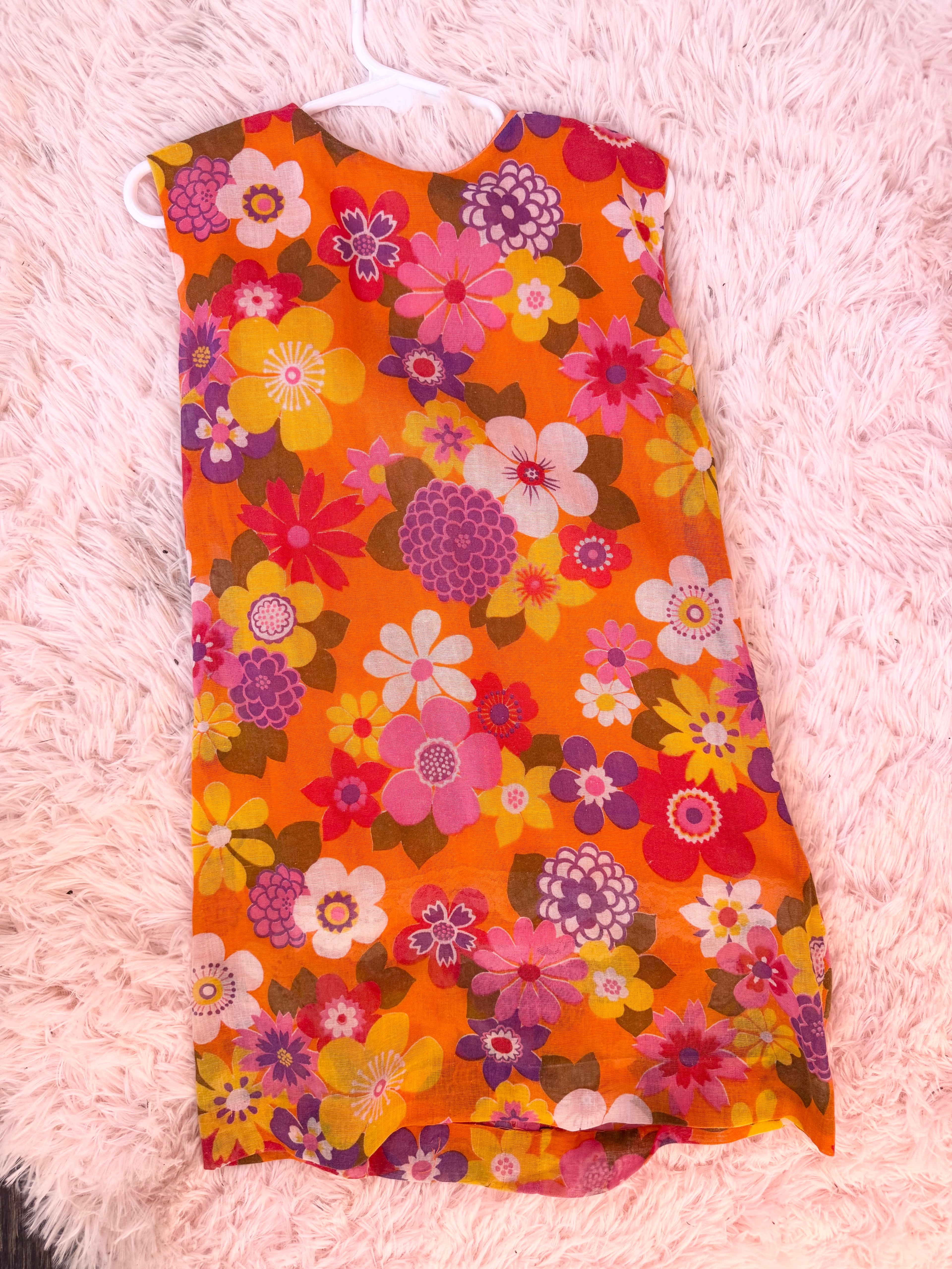 Retro Floral Dress