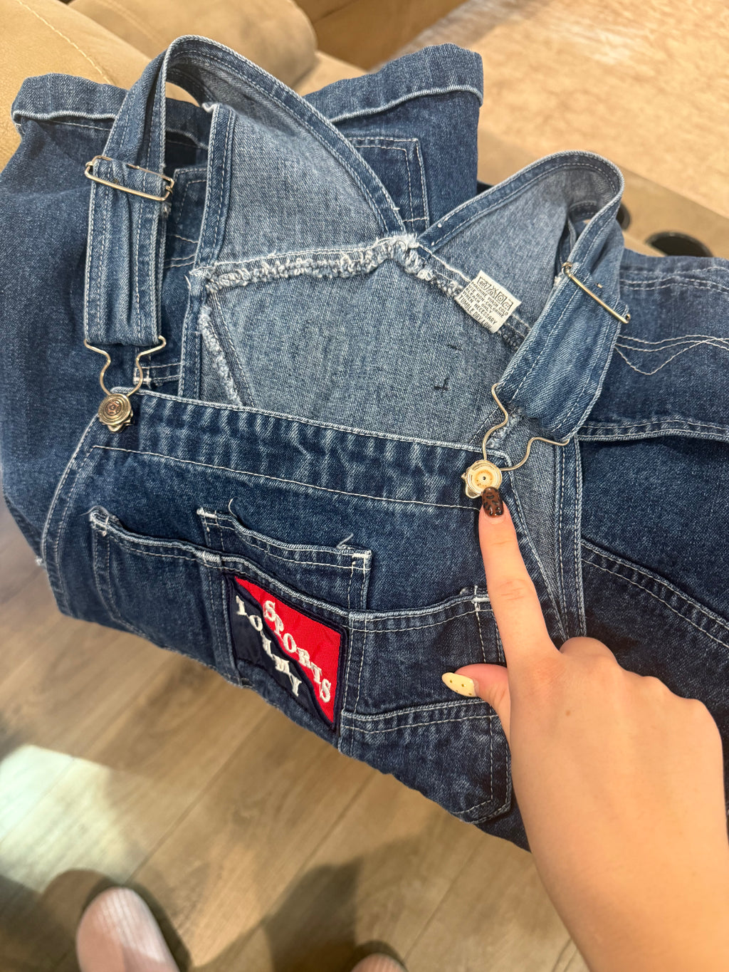 Vintage 90’s Tommy Hilfiger Shortall Set