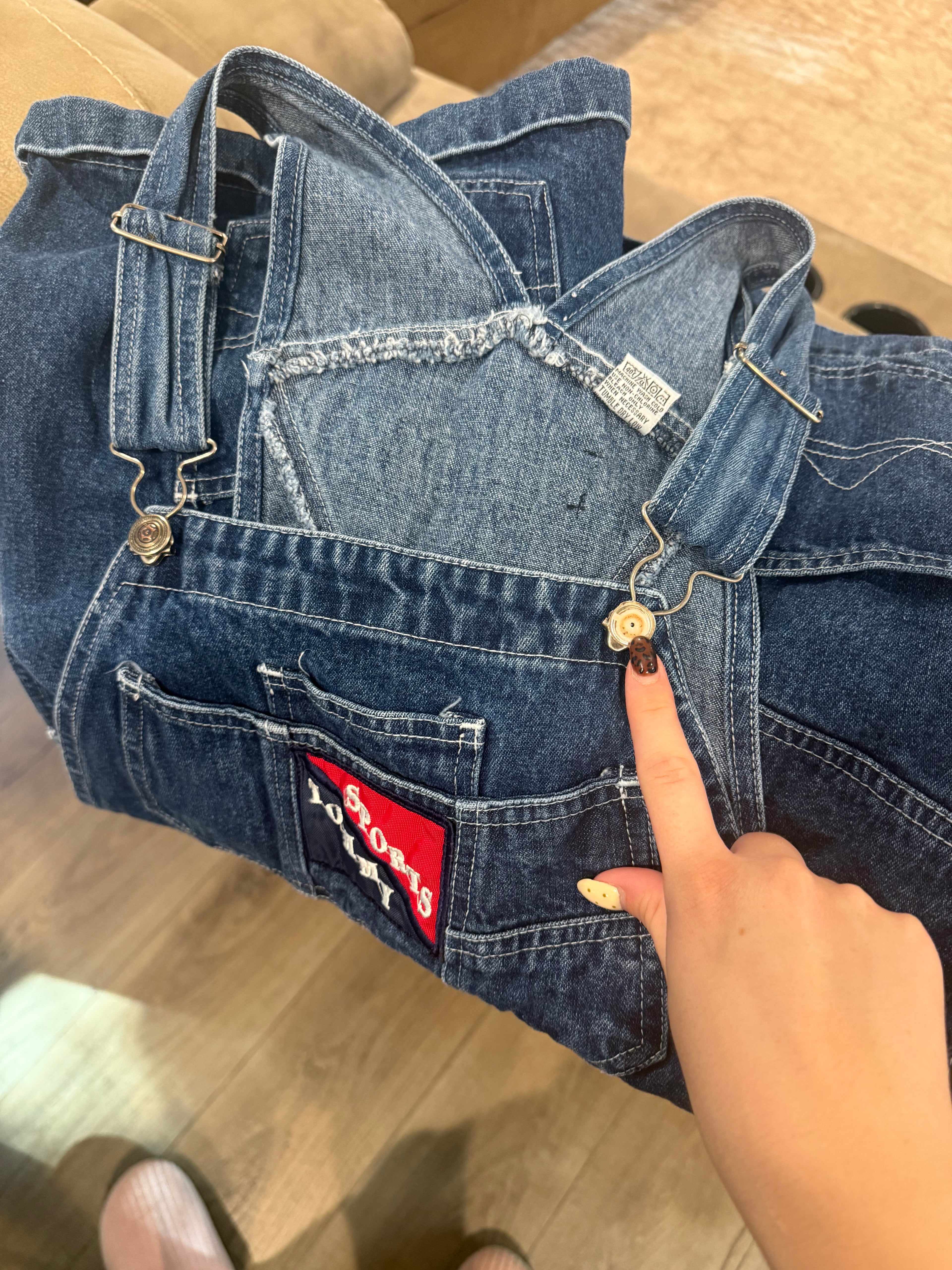 Vintage 90’s Tommy Hilfiger Shortall Set