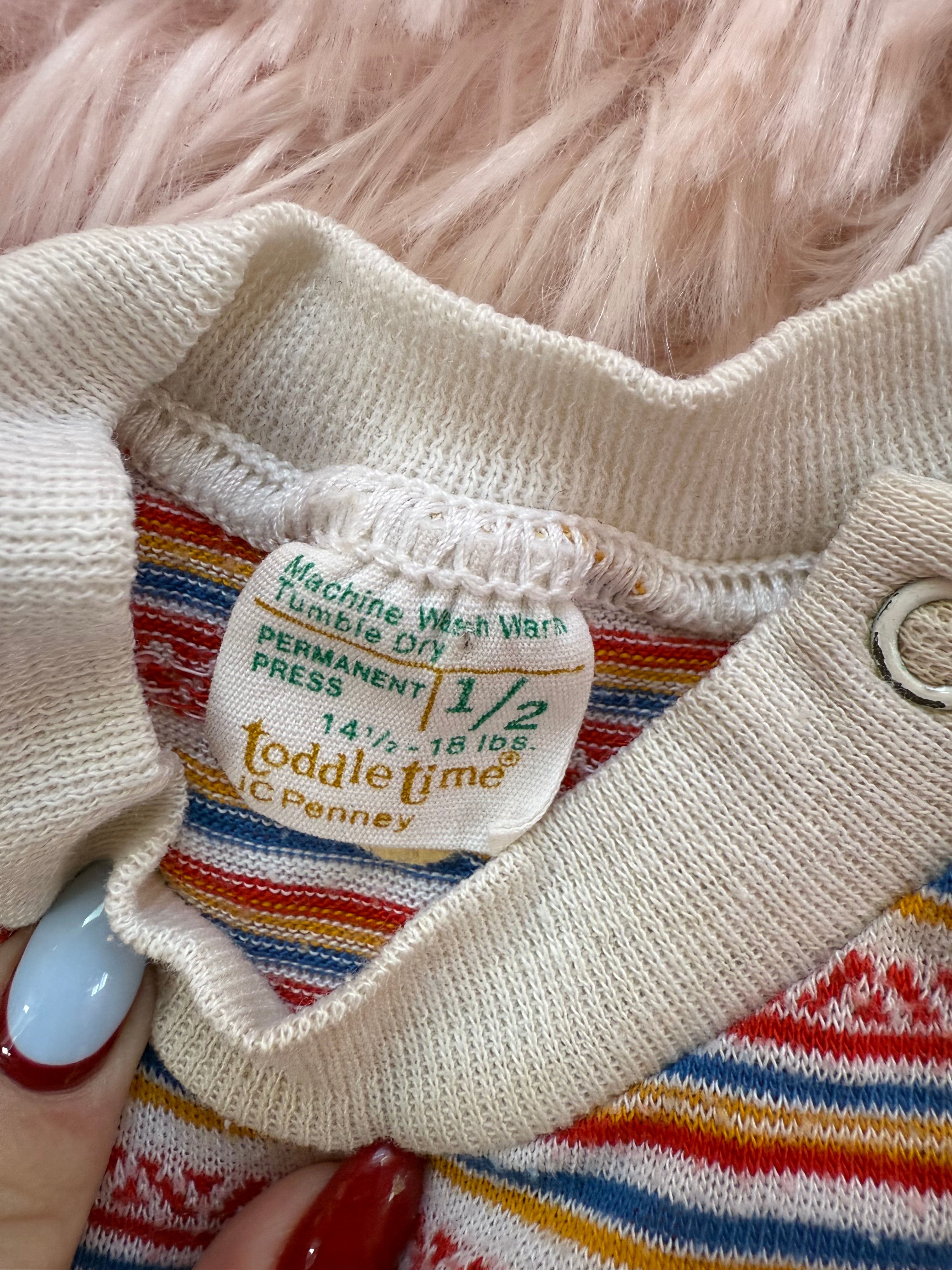 Vintage JCPenny Striped Tee
