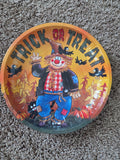 Vintage Trick or Treat Candy Dish/Platter
