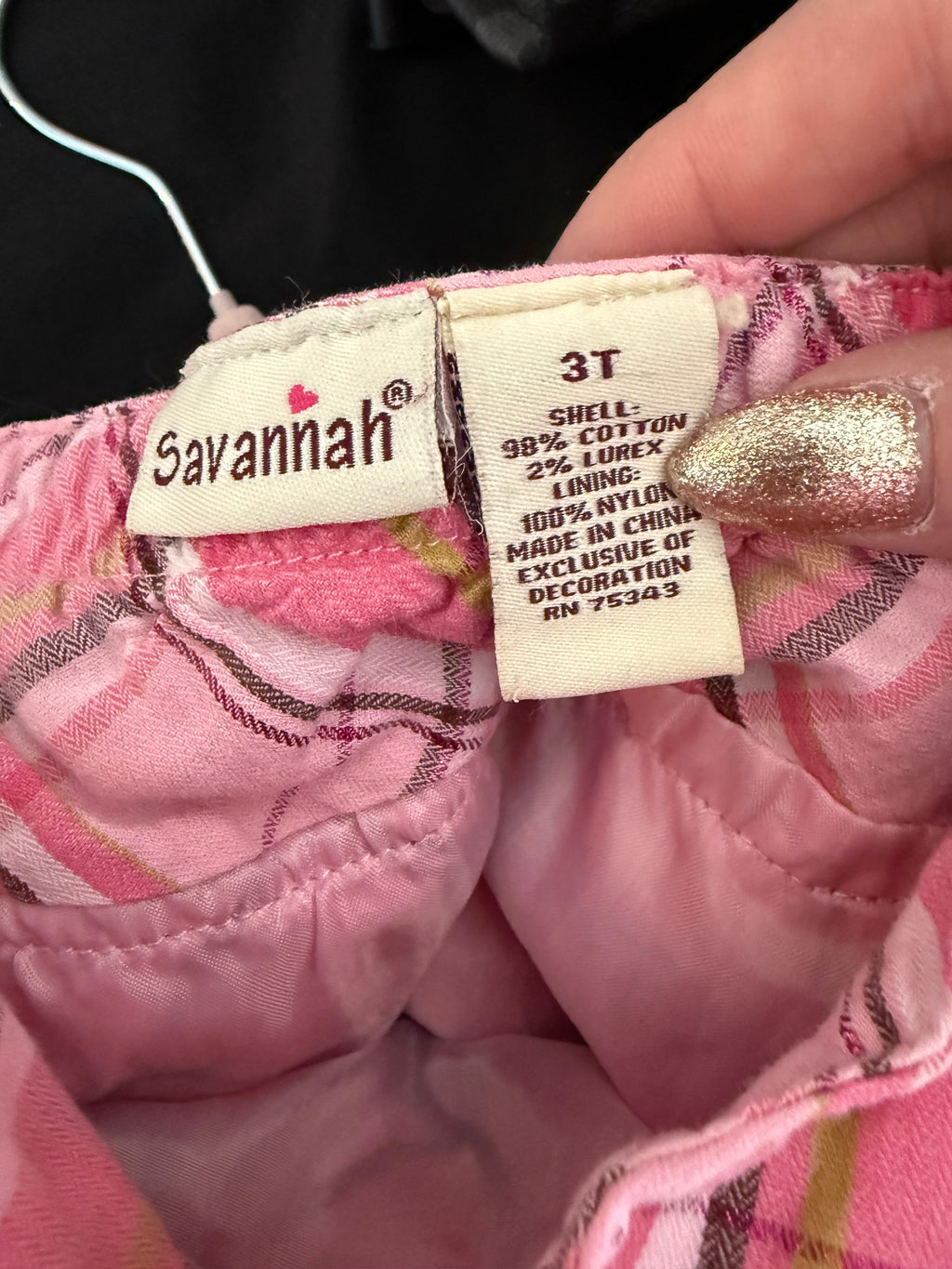 Y2K Pink Plaid Skirt