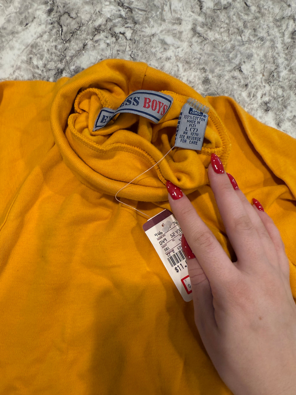 NWT Yellow Turtleneck