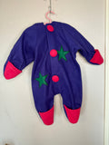 Retro Colorblock Winter Suit
