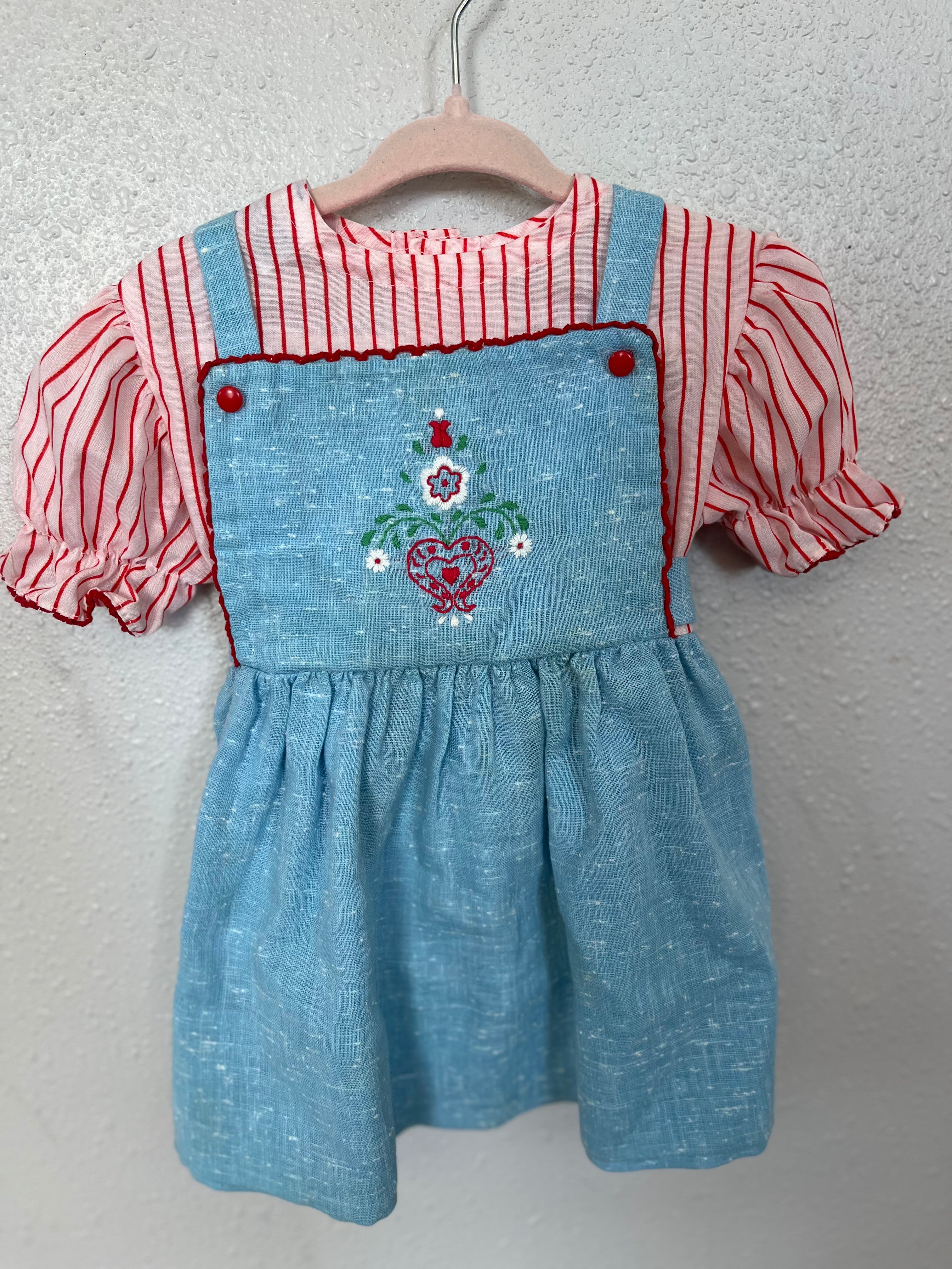 Vintage Milkmaid Dress