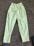 Vintage Yellow Trousers