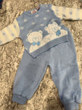 Vintage Knit Bear Sweater Set